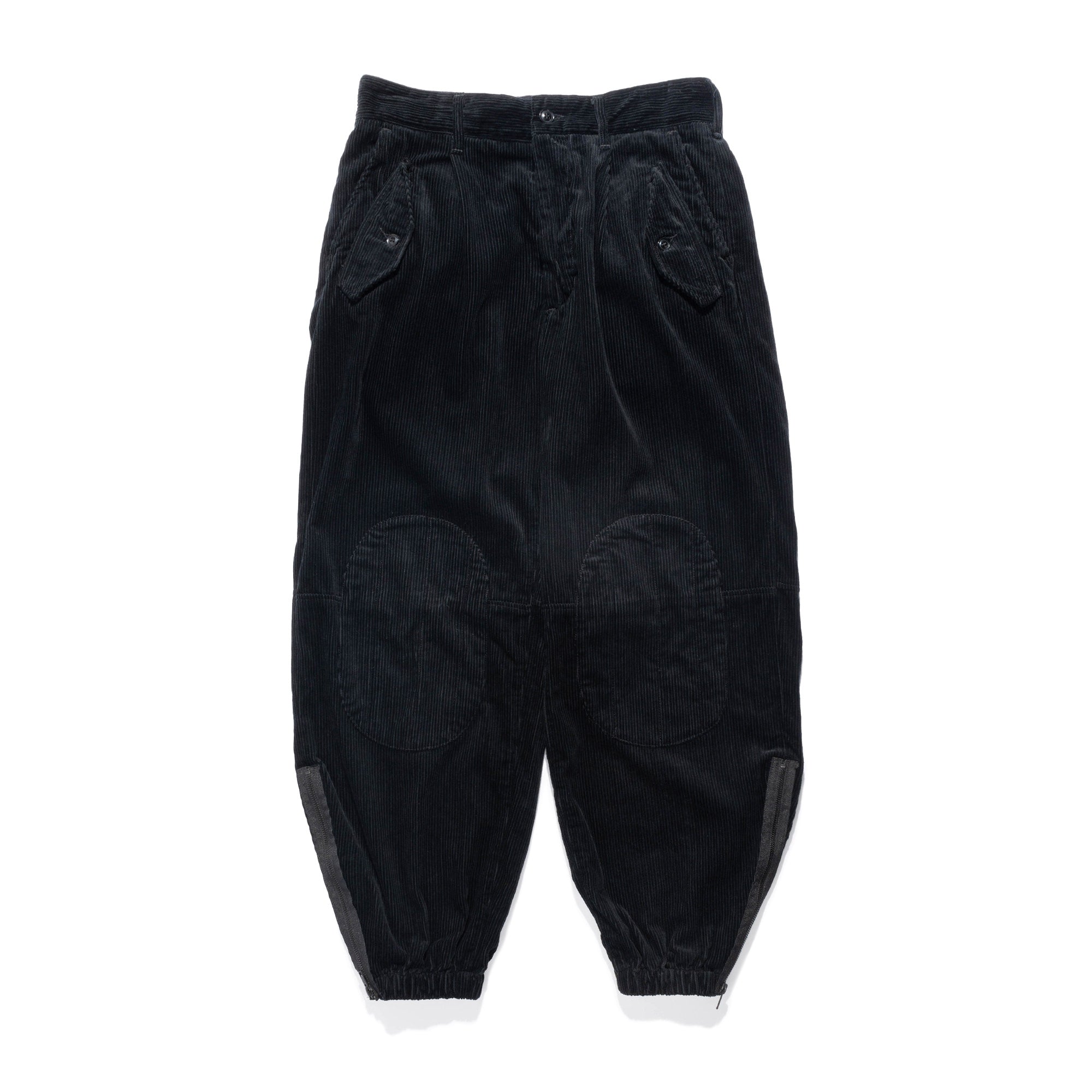 EG IAC Pants 8W Corduroy Black 24F1F023