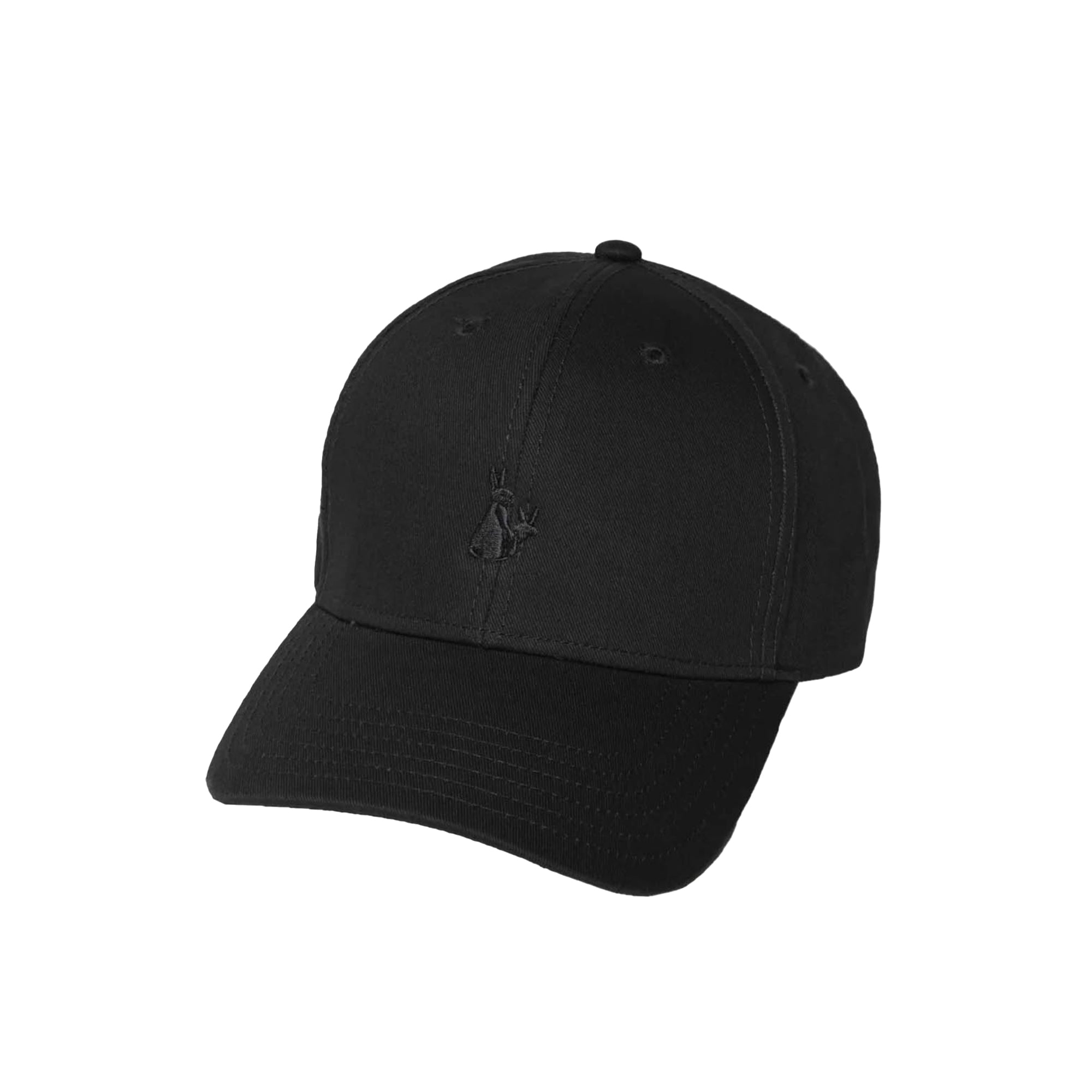 Rabbits Icon Six Panel Cap Black FRA1572