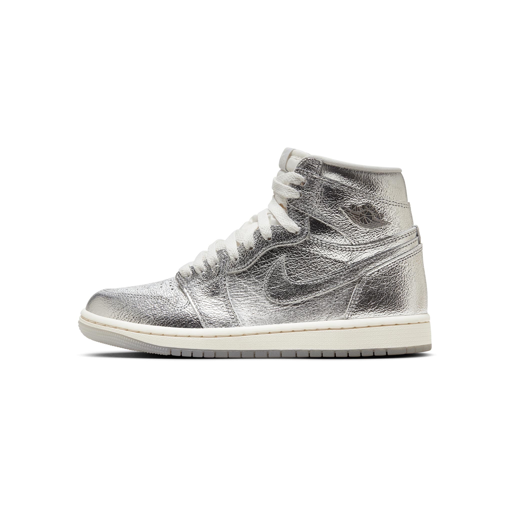 Women's Air Jordan 1 Retro High Metallic Silver/Photon Dust