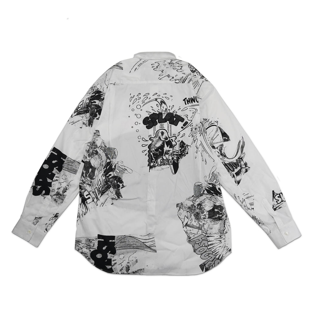 + Christian Marclay Printed Cotton-Gabardine Overshirt