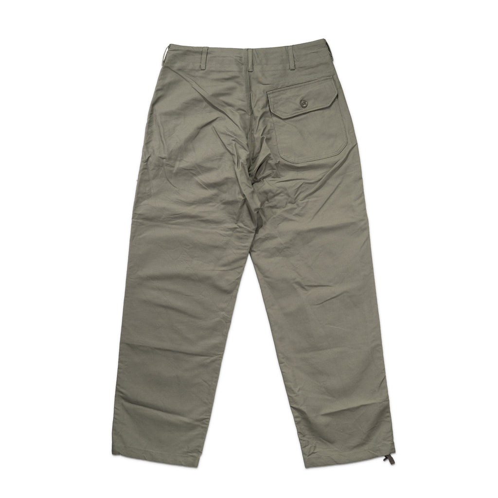 Deck Pant 22F1F027 Olive Cotton Double Cloth – Capsule