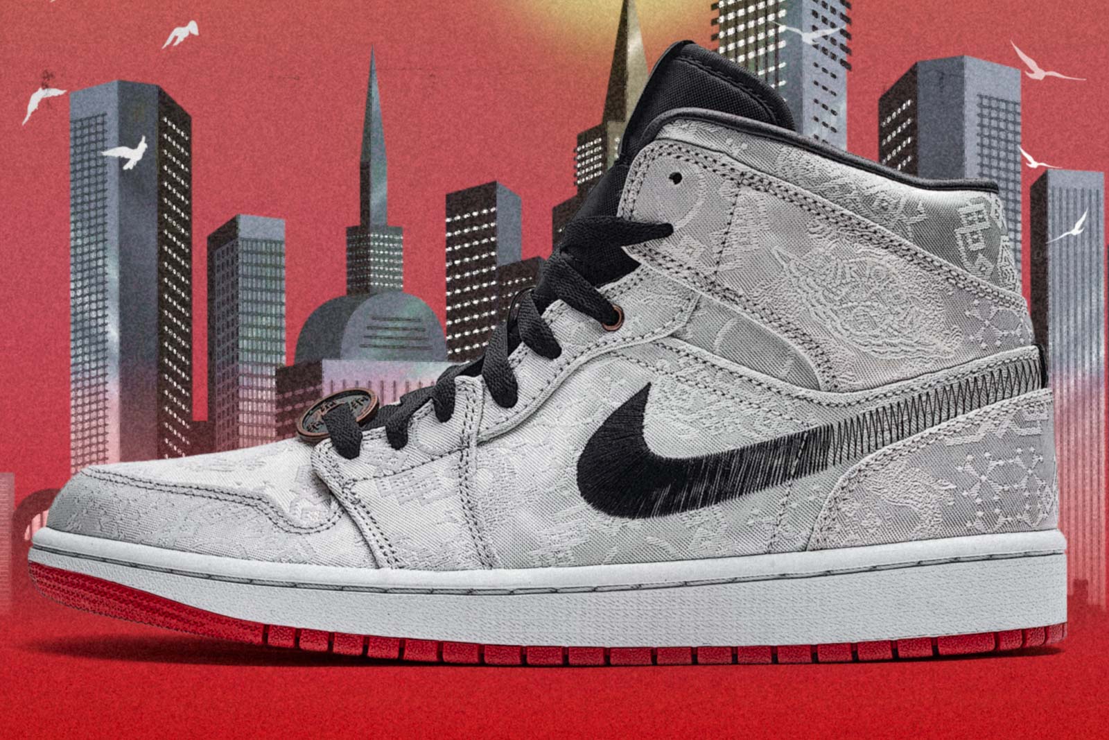 CLOT x Air Jordan 1 Mid Fearless Raffle