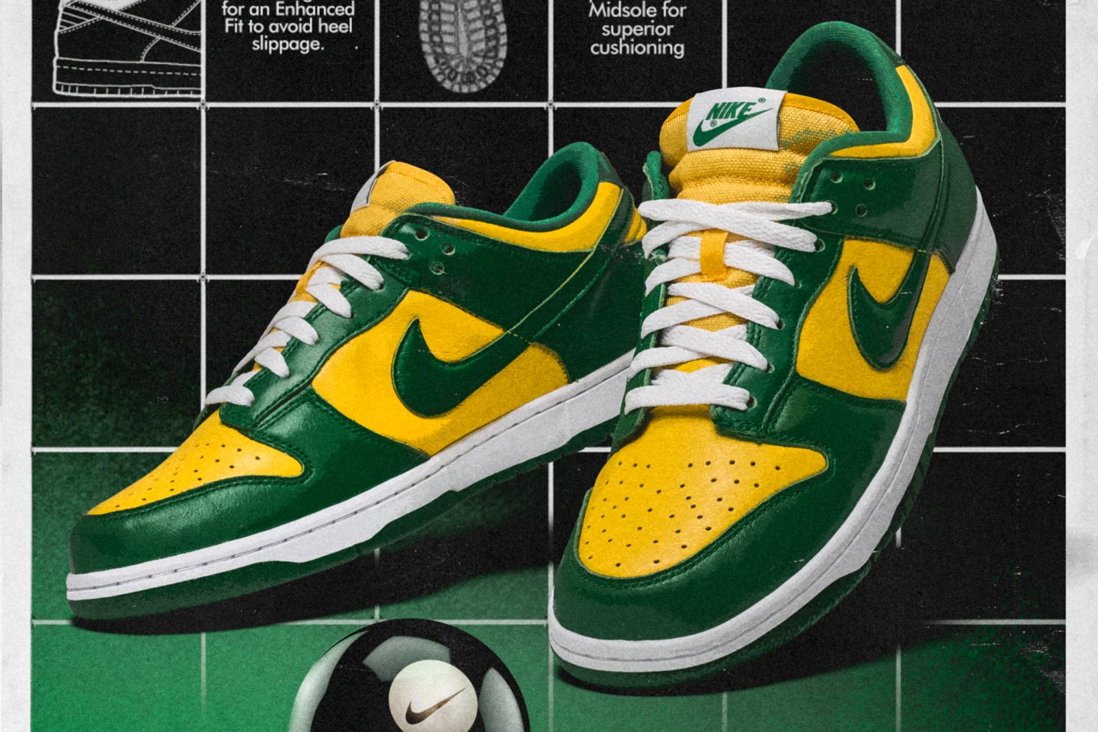 Nike Dunk Low SP "Brazil" 07/31/20