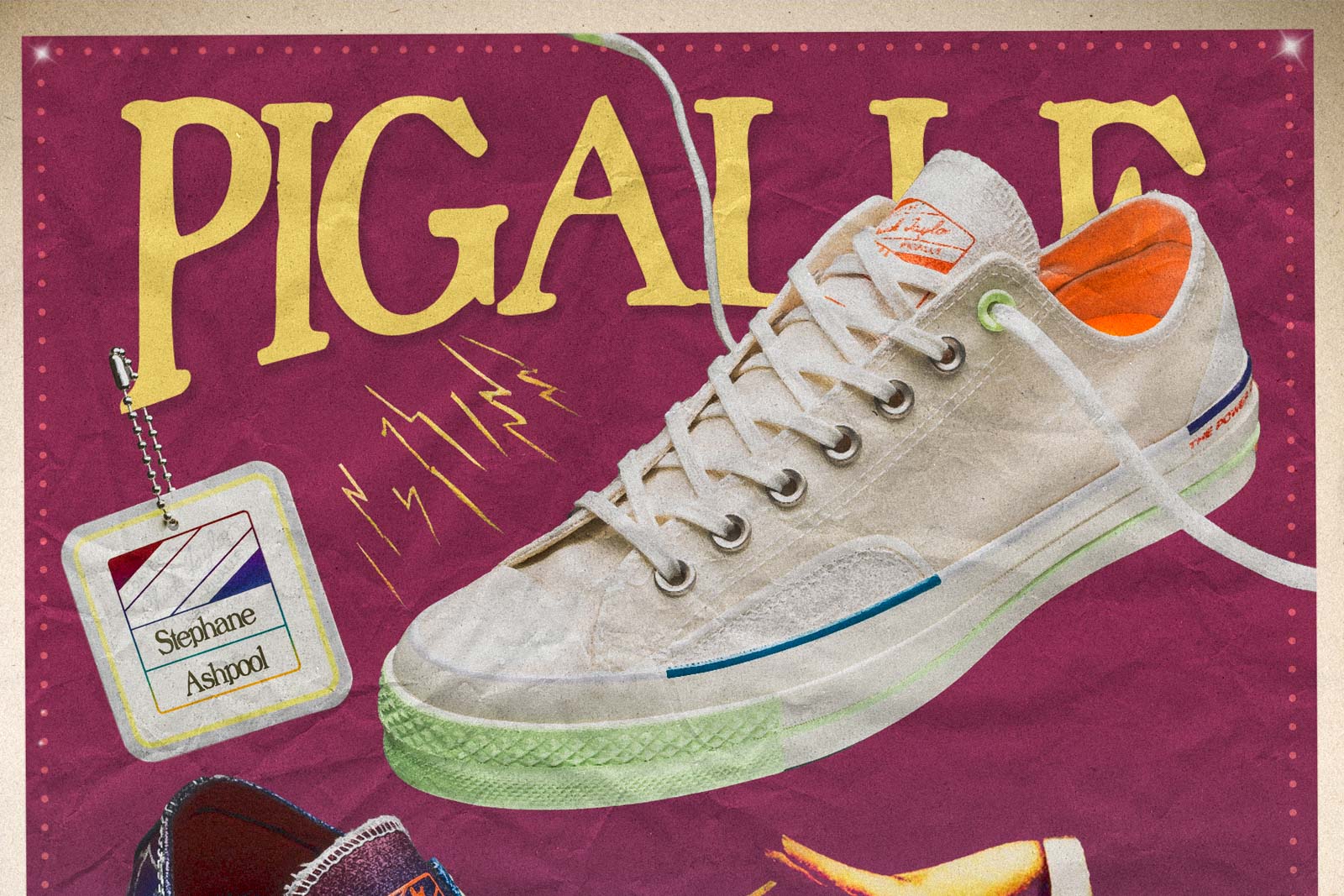 Pigalle x Converse Chuck 70 OX Collection 01/25/19