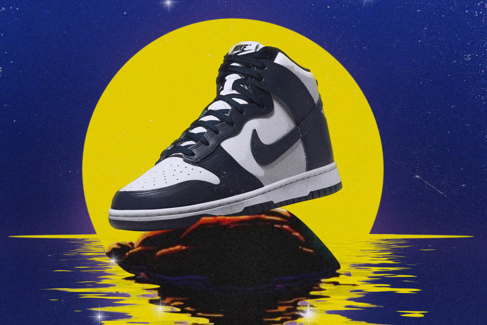 Nike Dunk High "Championship Navy" 8/10/21