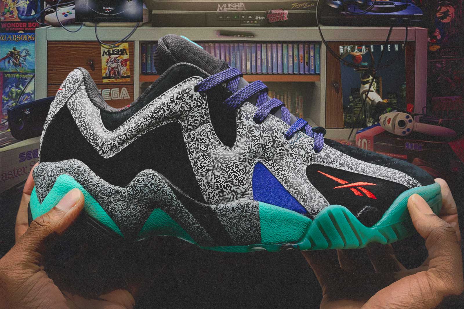 Nice Kicks x Reebok Kamikaze II Low "NBA Jam"1/5/22