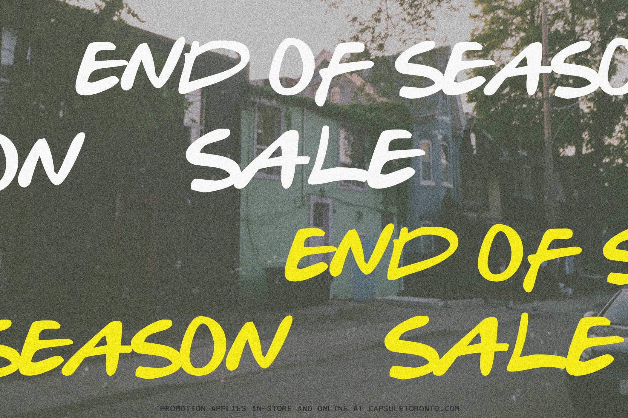 End of Season Markdowns