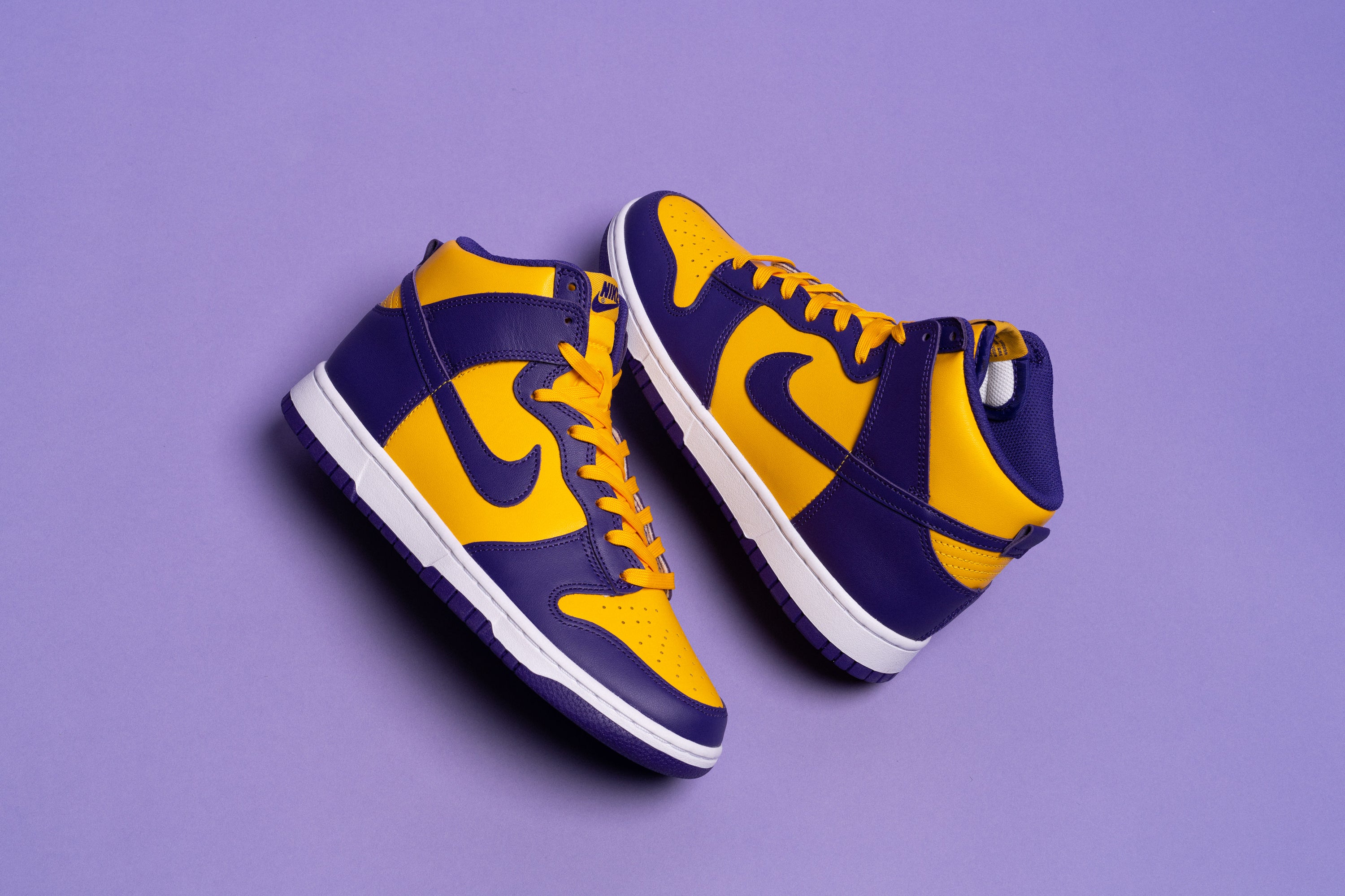 Men's Nike Dunk High Retro "Lakers" 17/9/22