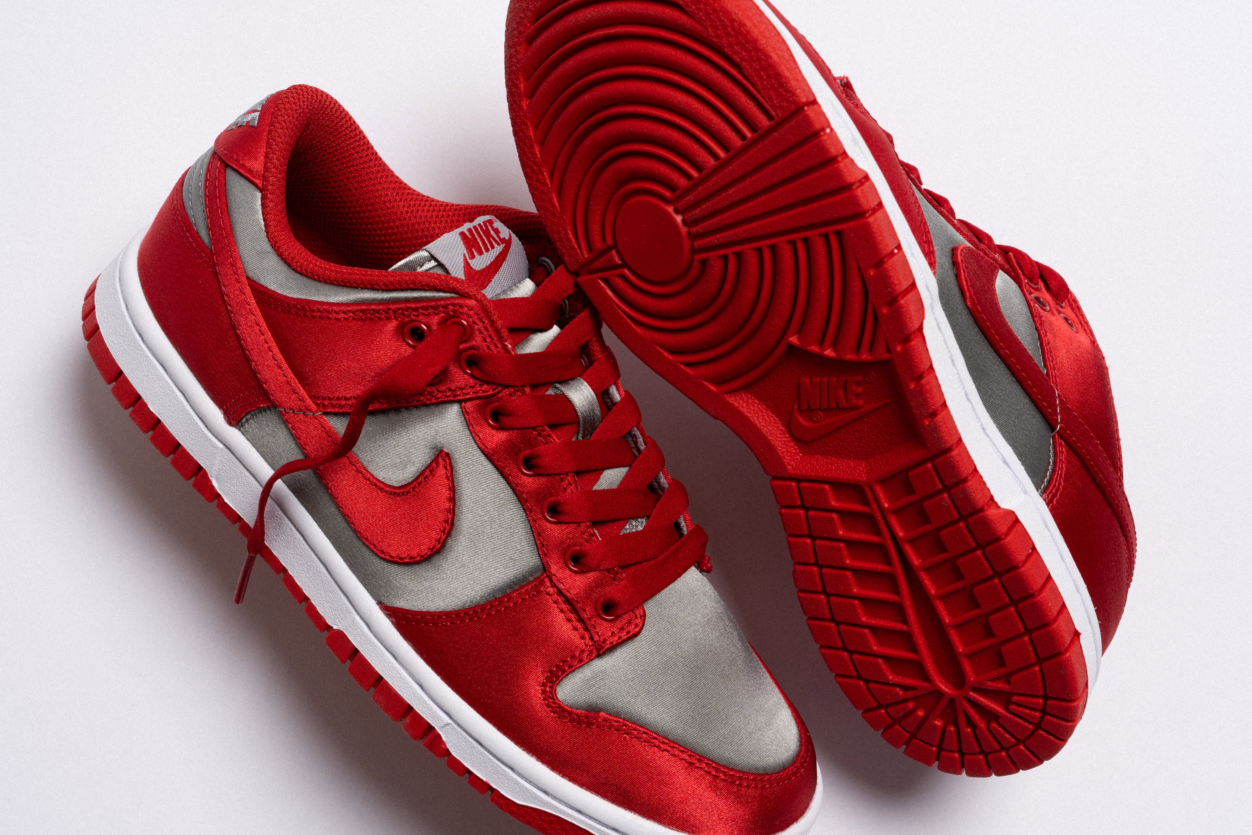 Women's Nike Dunk Low ESS 'UNLV Satin' 6/6/23 – Capsule