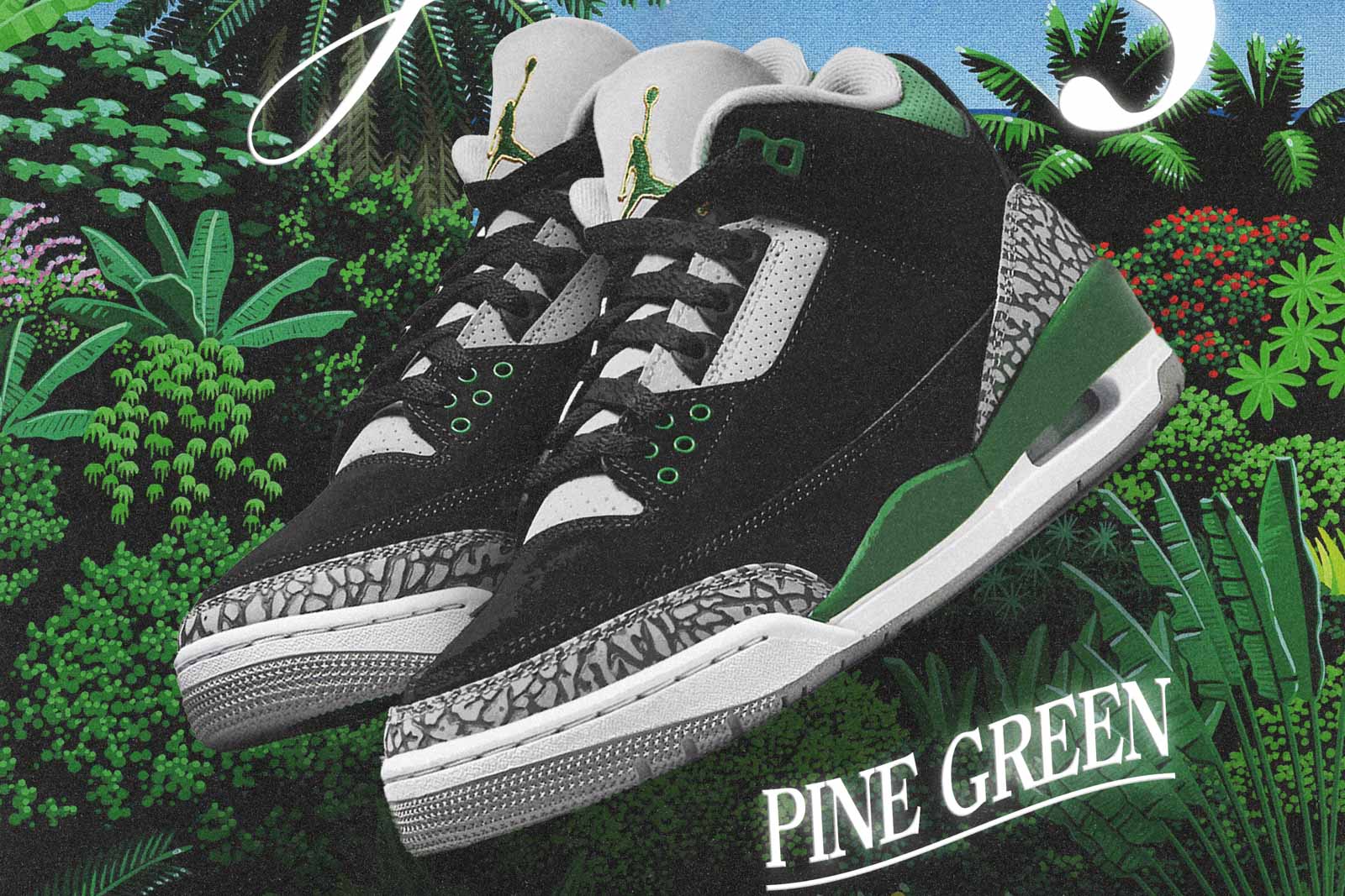 Air Jordan 3 Retro "Pine Green" 17/11/21