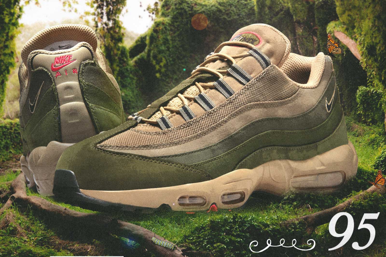 Nike Air Max 95 "Matte Olive" 17/2/22