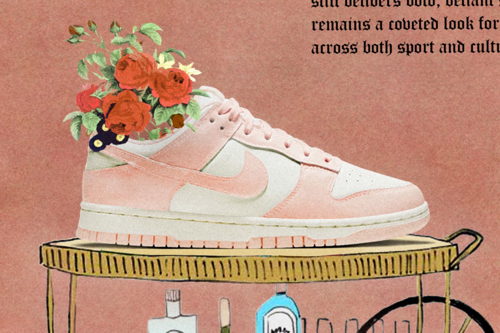 Women's Nike Dunk Low "Orange Pearl" Raffle 10/3/21