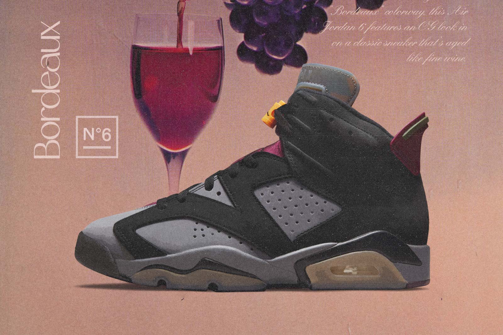 Air Jordan 6 Retro "Bordeaux" 2/10/21