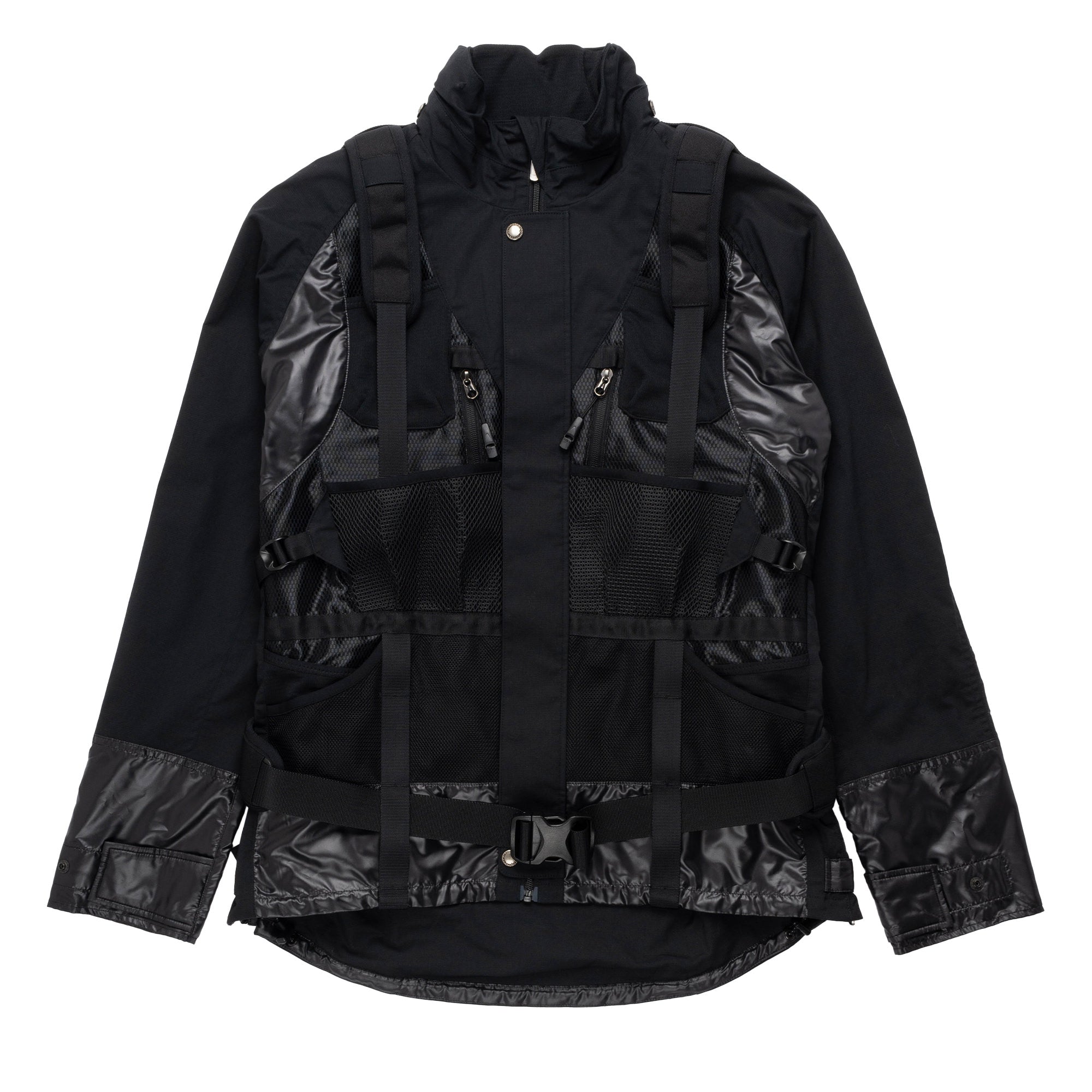 Comme Des Garçons PLAY Utility Backpack Jacket WL-J014-051-1 Black