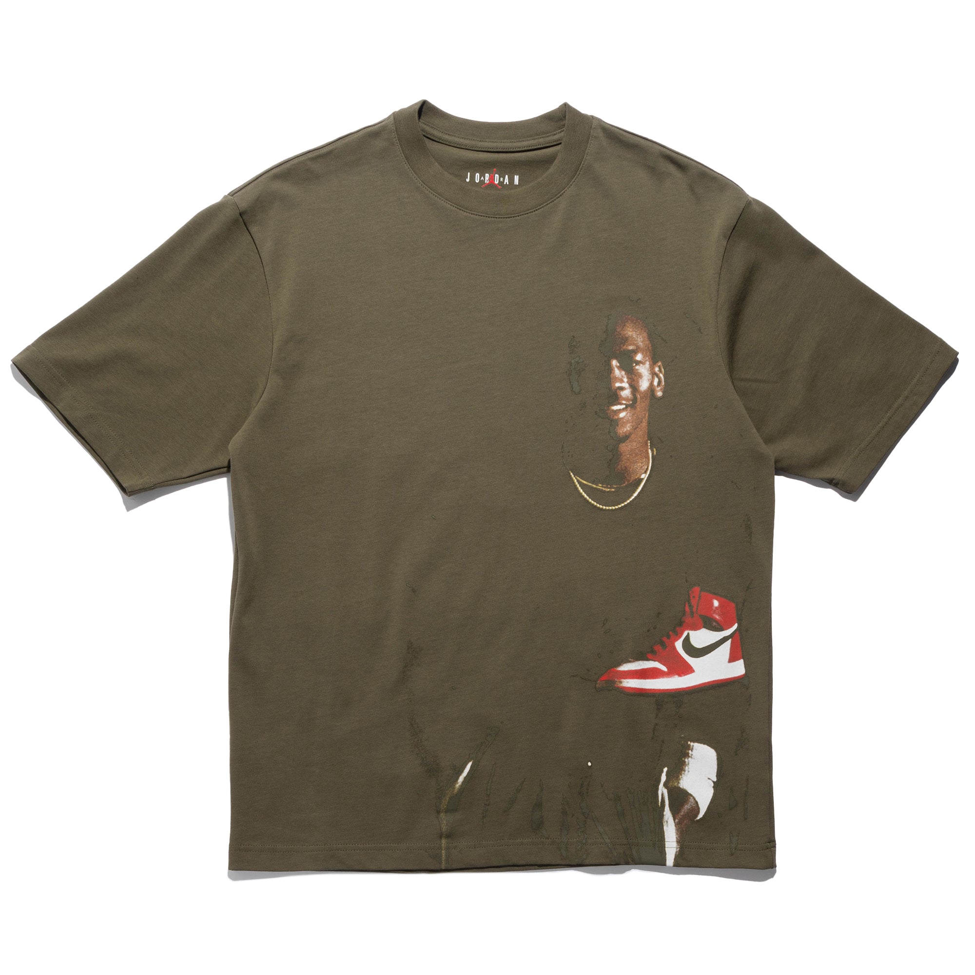 Jordan Statement 1985 Tee Olive HQ2666-222