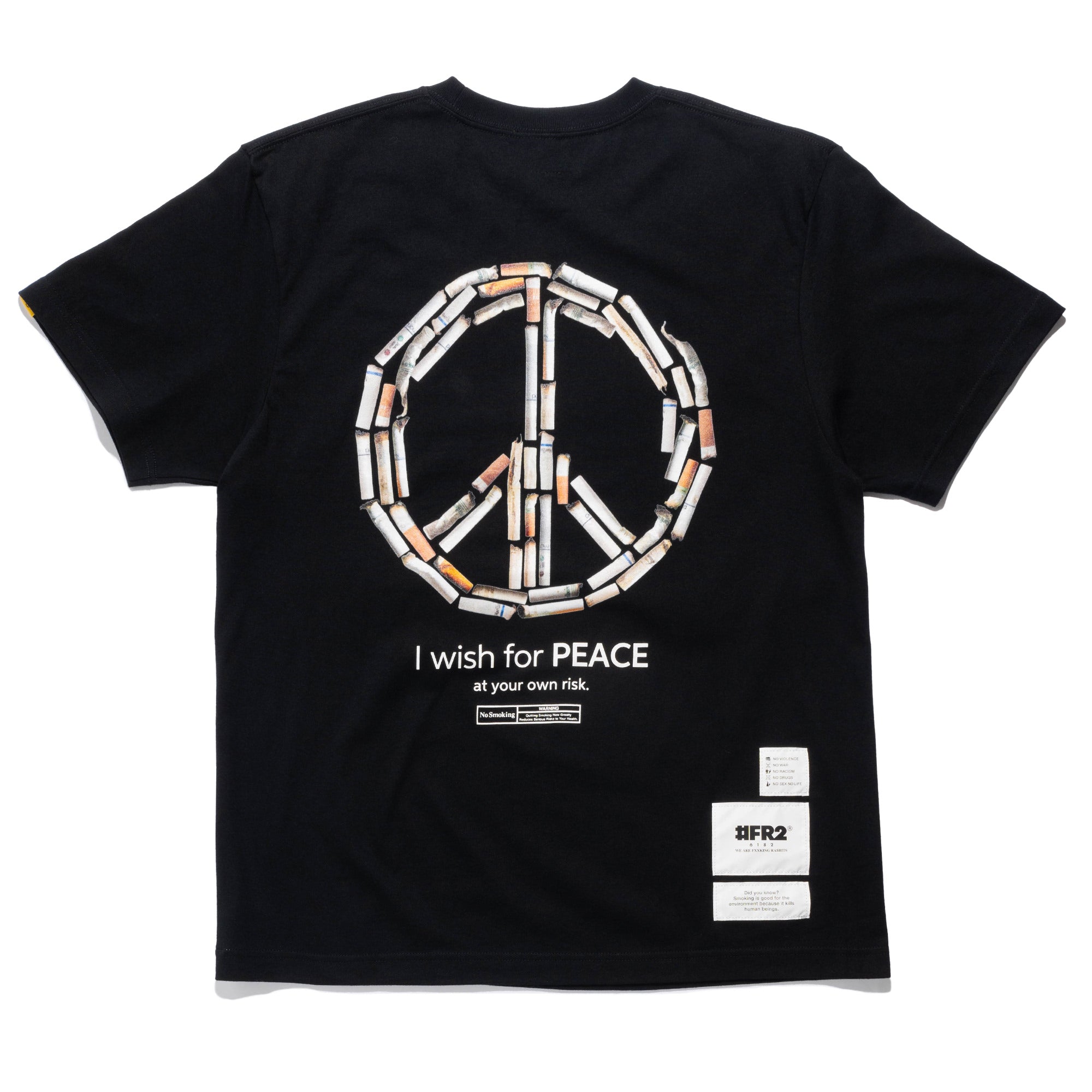 Peace Tee Black FRC3166