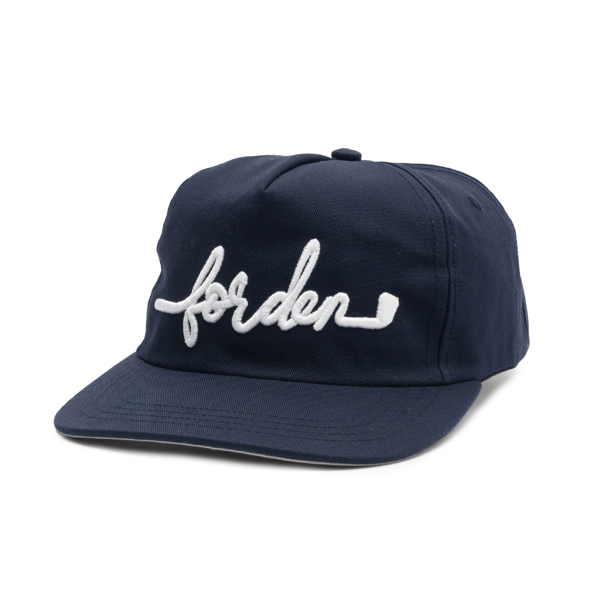 Forden Golf Script Snapback Navy