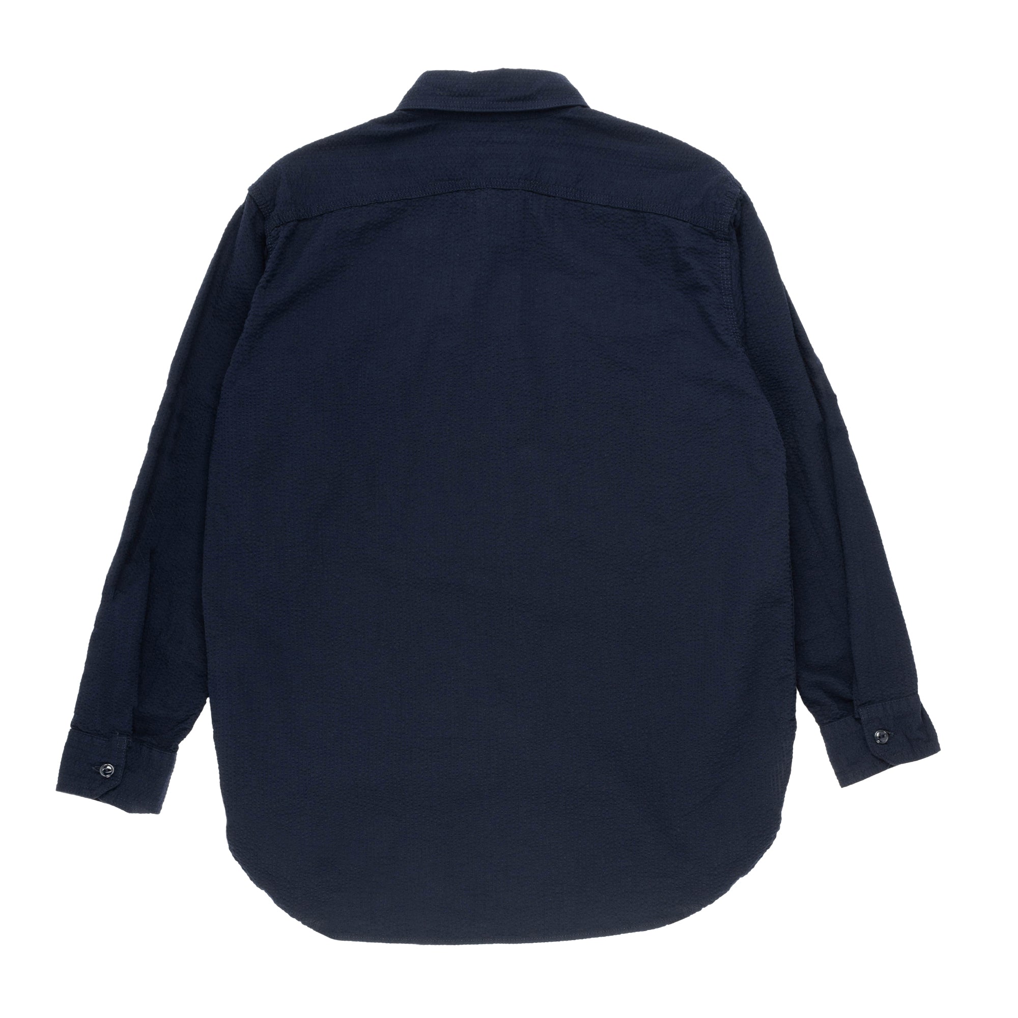 blue denim two-tone jacket