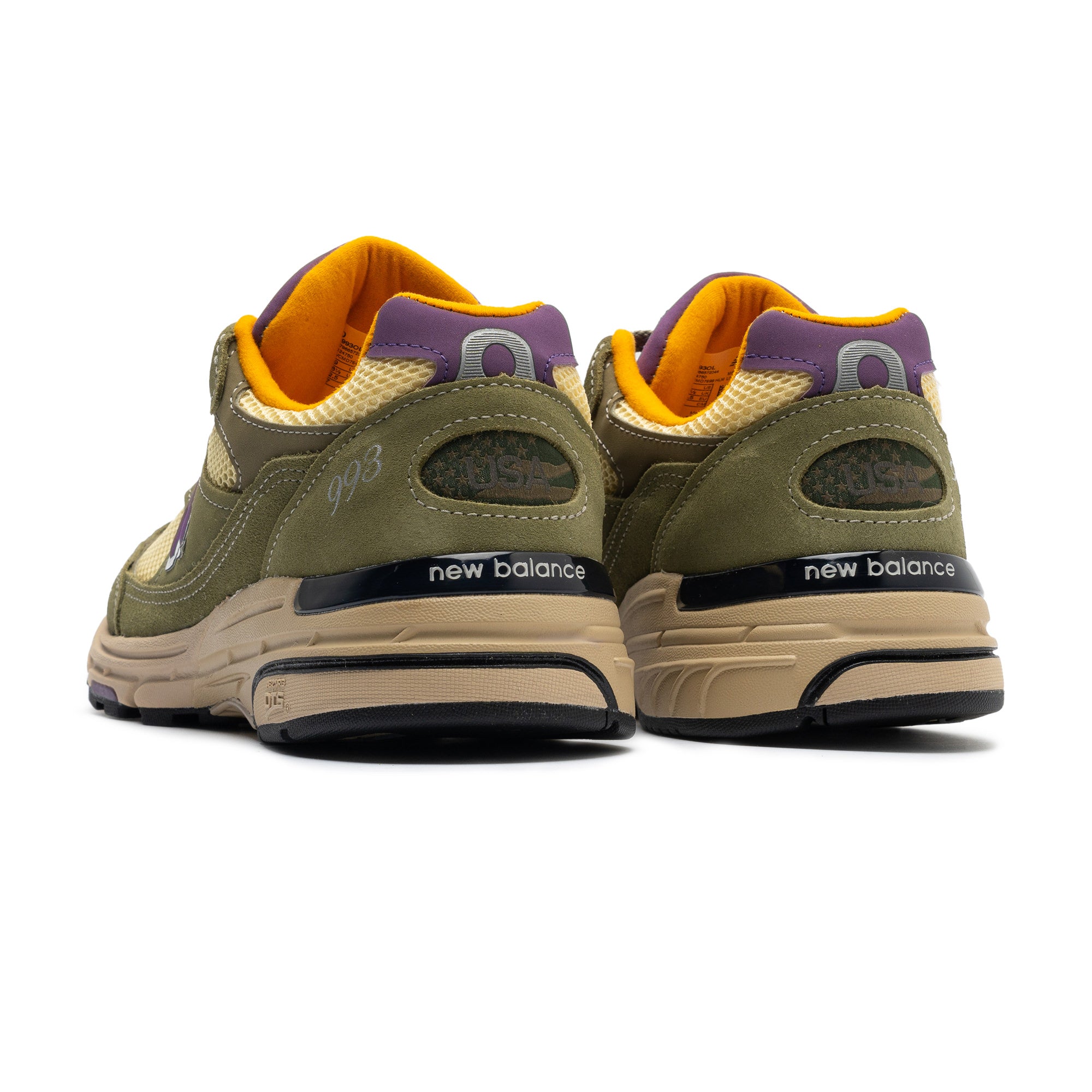 New Balance U993OL Olive Leave/Maize