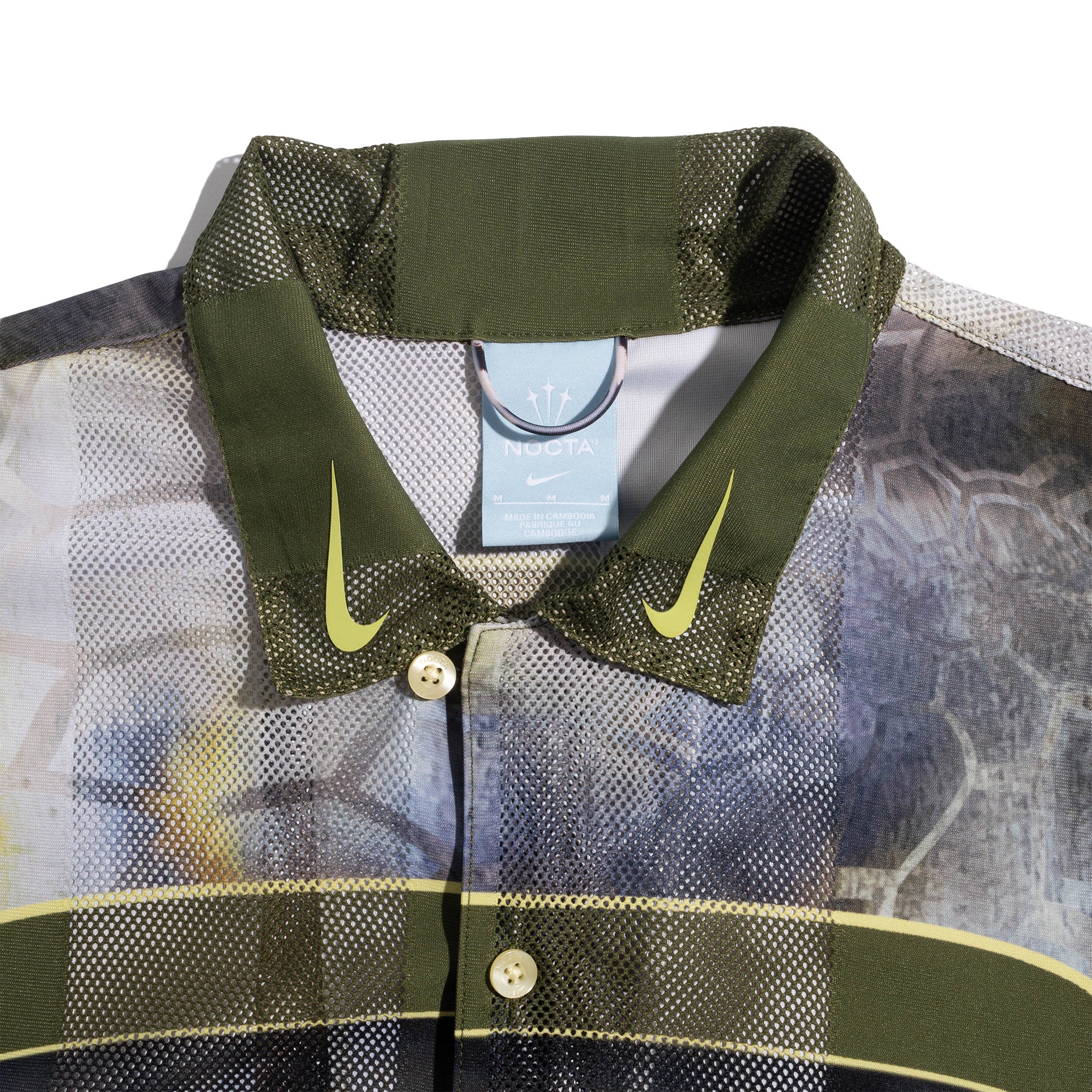 NOCTA OPAL Shortsleeve Shirt Pilgrim/Oil Green/Black FV1939-378