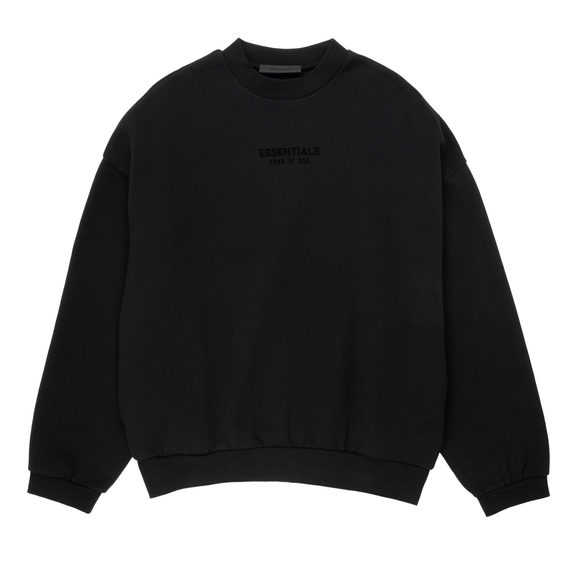 Essentials Crewneck Core FW23 Jet Black – Capsule