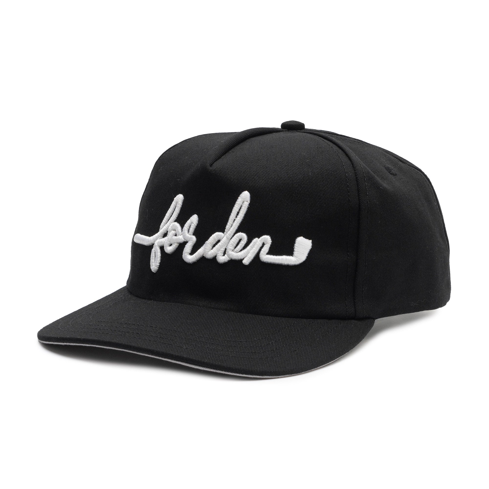 Forden Golf Script Snapback Black