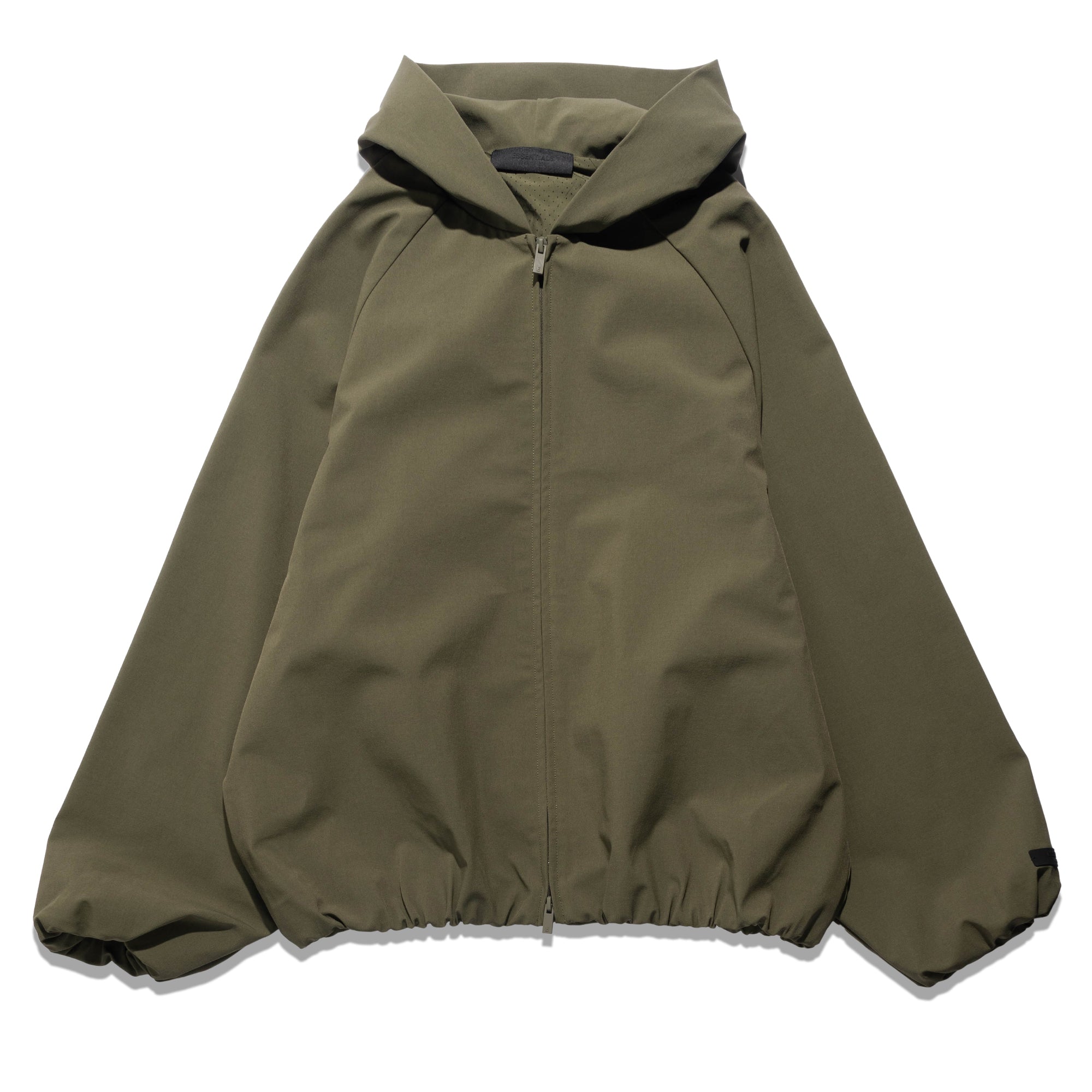 Bonded Nylon Hooded Bomber Military 202BT244885F