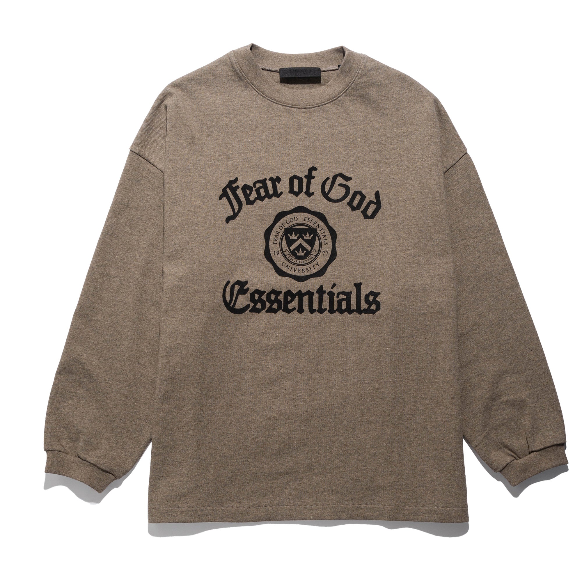 Collegiate Heavy Longsleeve Tee Heather Grey 125HO242011F