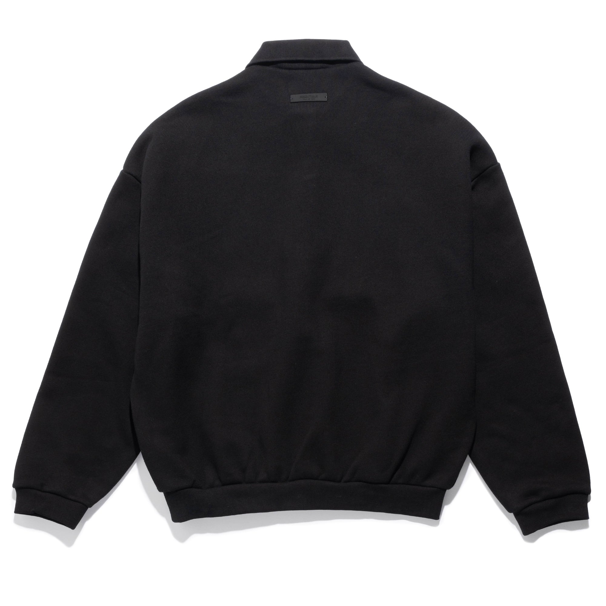 Fleece Polo Black 192BT244390F