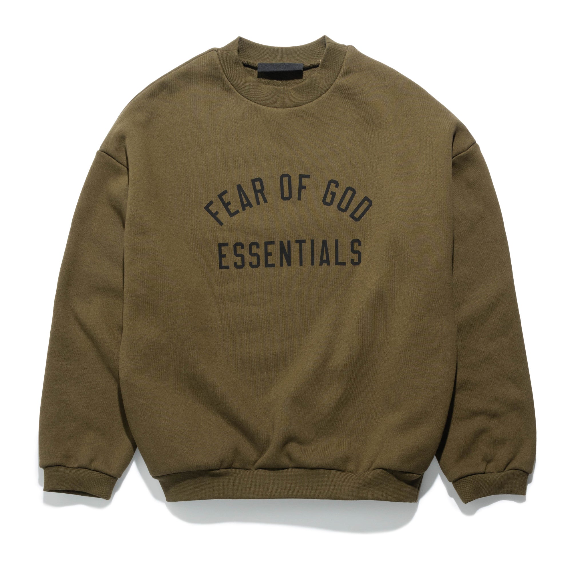 Fleece Crewneck Olive 192BT246264F