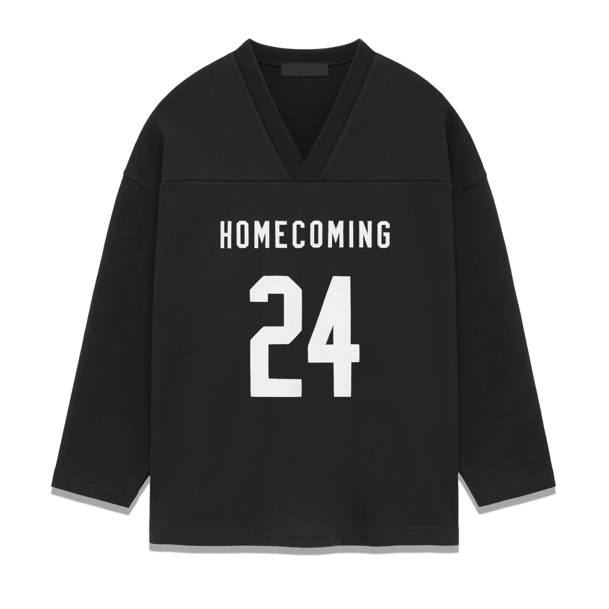 Heavy Fleece Hockey Jersey Black 192BT246270F