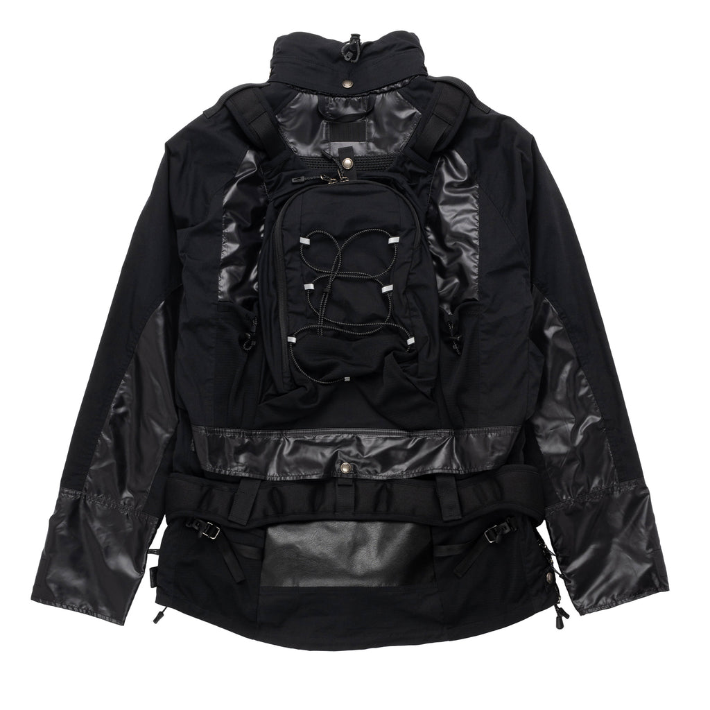 Stepney Workers Club Utility Backpack Jacket WL-J014-051-1 Black