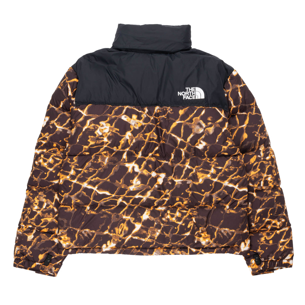 TNF 1996 Nuptse Jacket NF0A3C8D Coal Brown Print