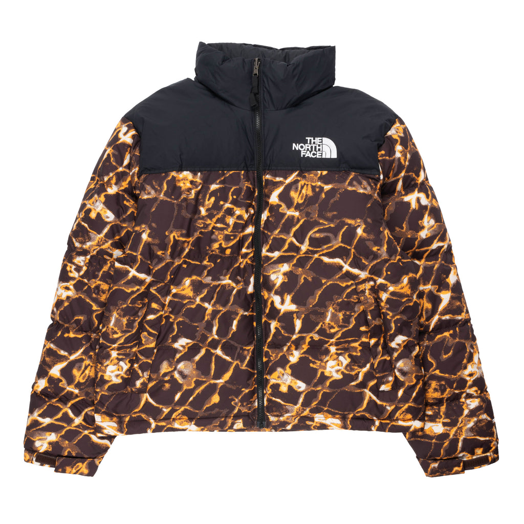 TNF 1996 Nuptse Jacket NF0A3C8D Coal Brown Print