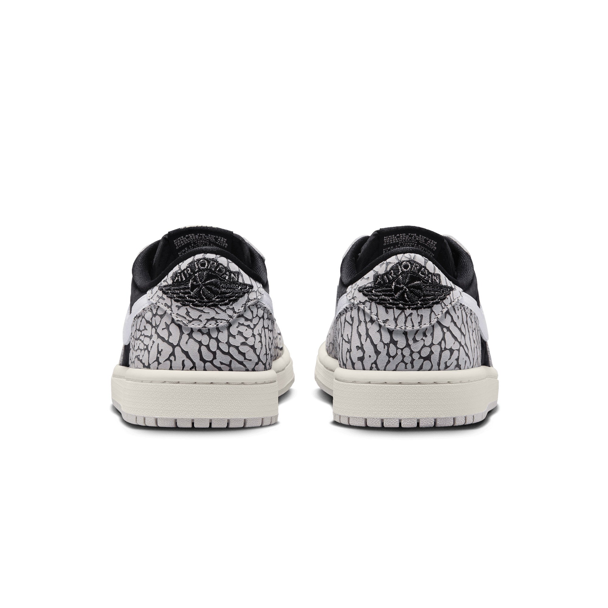 Women Jordan 1 Retro Low OG CZ0775-001 Black – Capsule