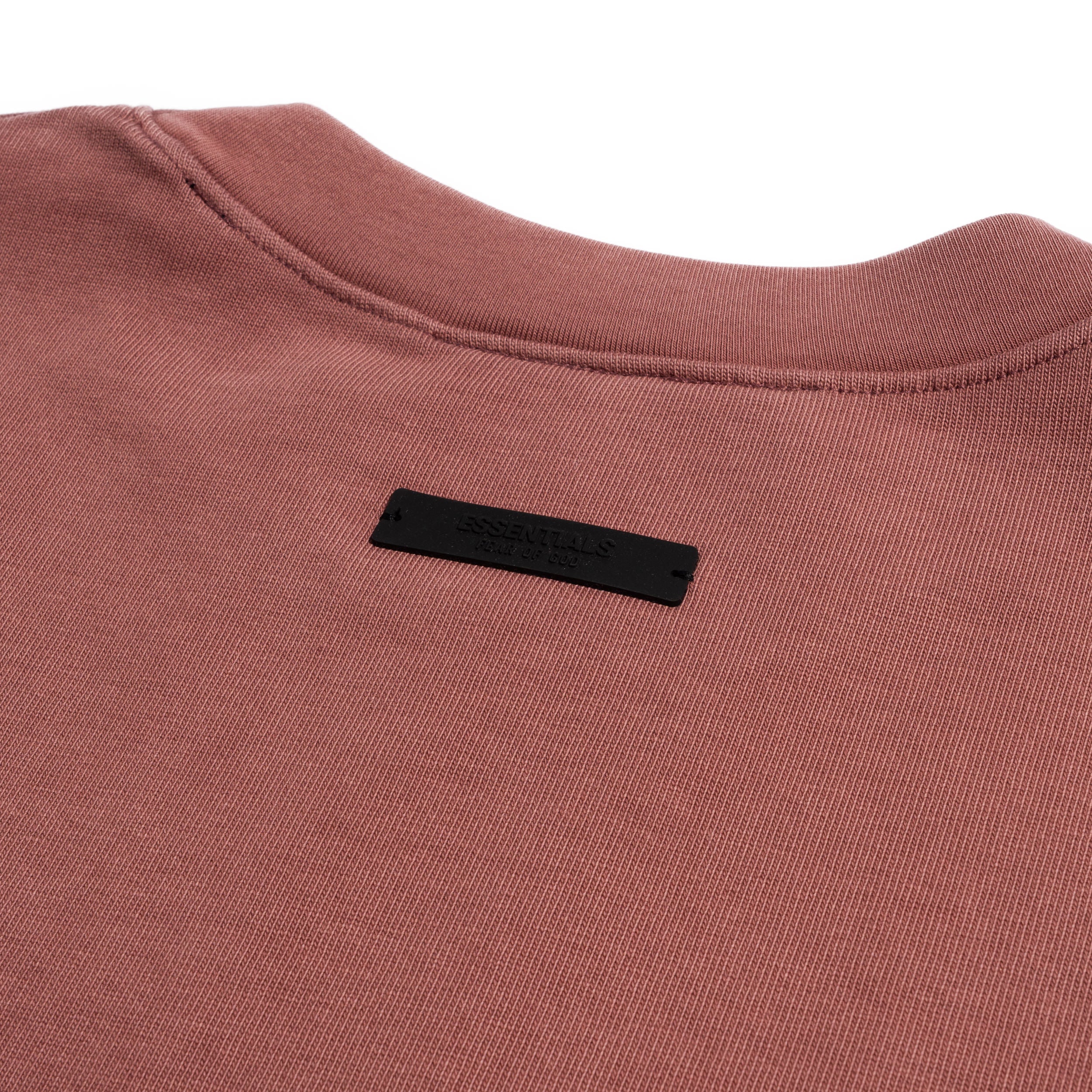 Heavy Crewneck Tee Crimson 125BT242006F