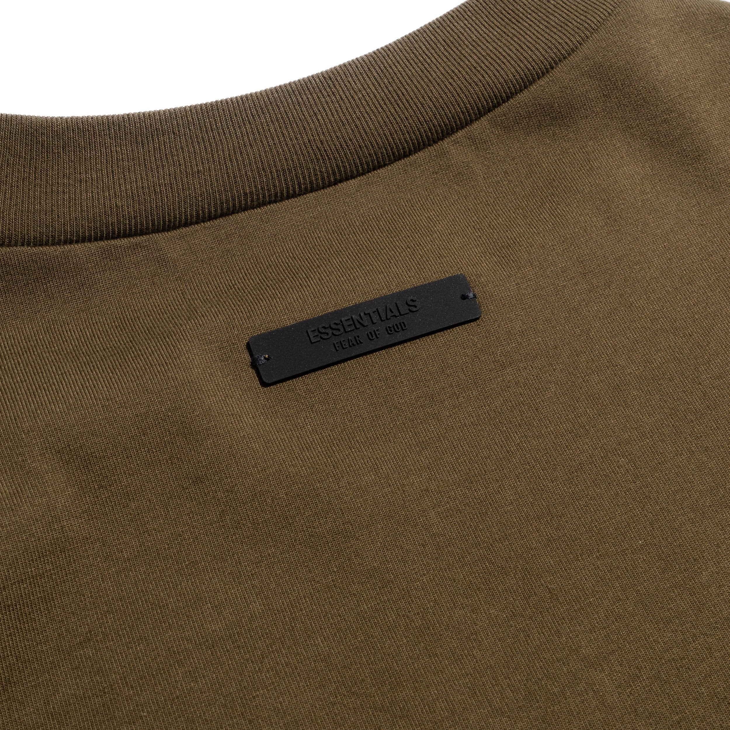 Jersey Crewneck Tee Olive 125BT244194F