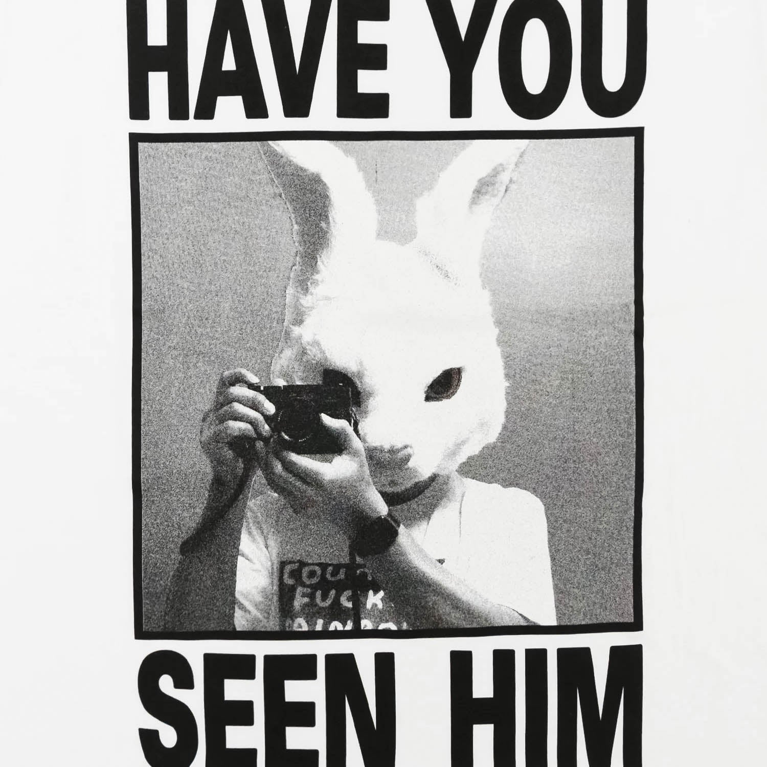 Have You Seen Him Tee White FRC3026