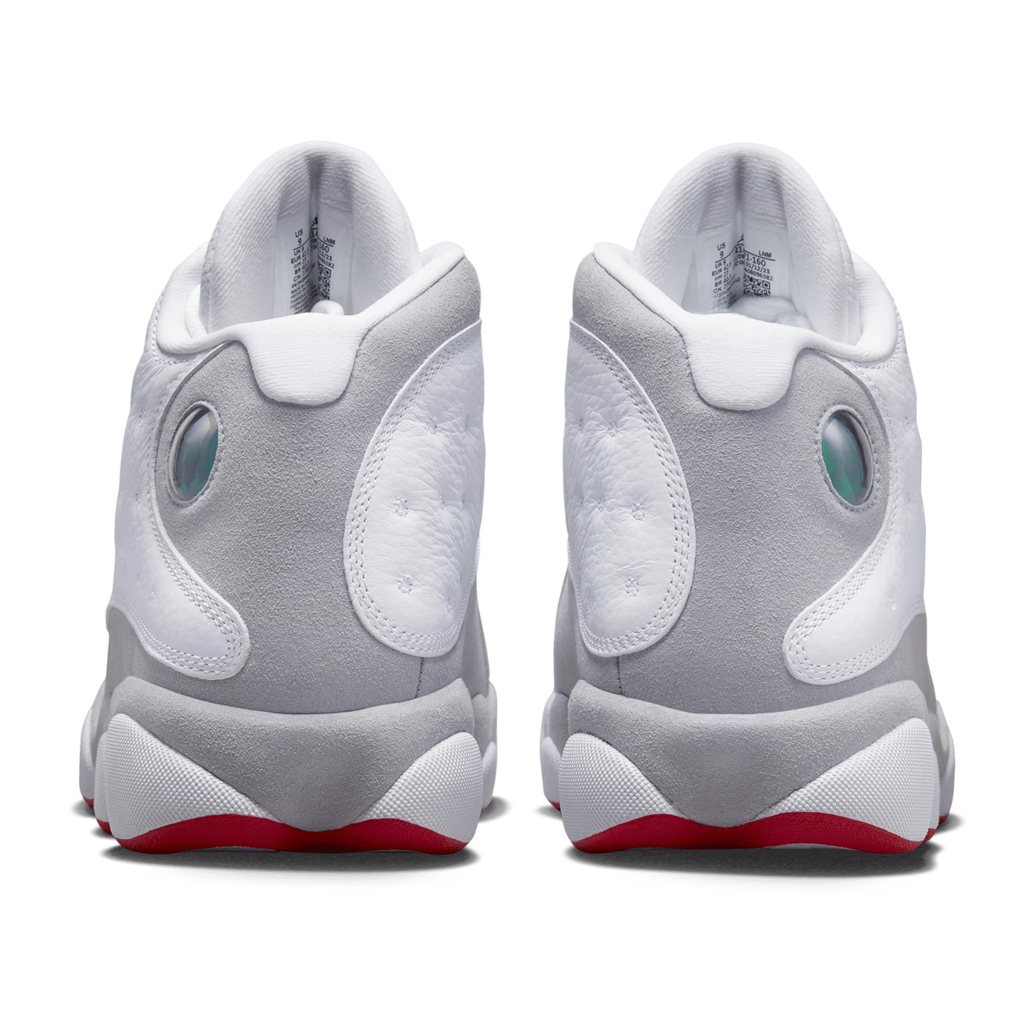 Pink grey and 2024 white jordan 13