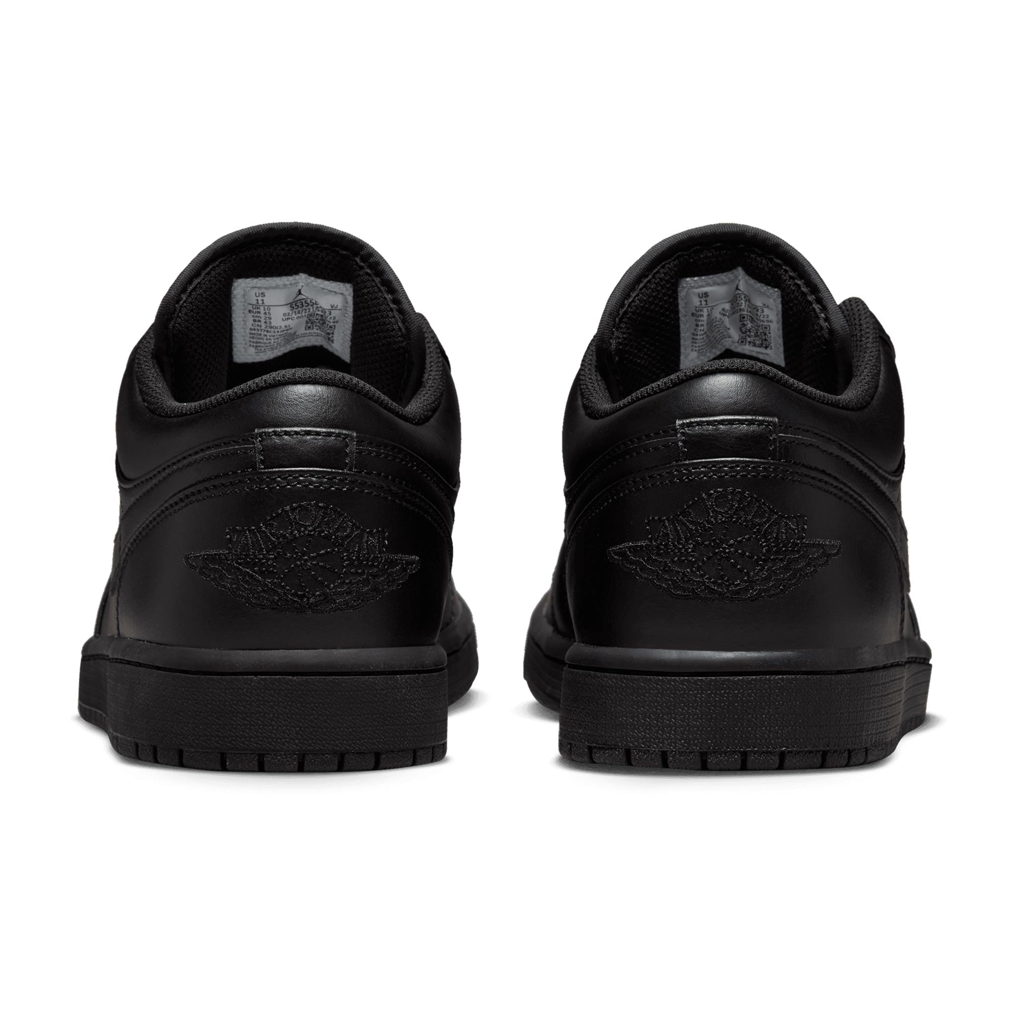 Air Jordan 1 Low Black/Black-Black 553558-093