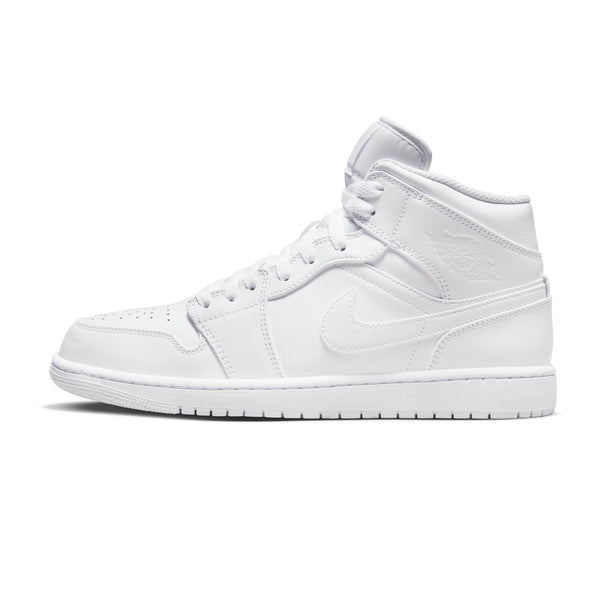 Air Jordan 1 Mid White White White 554724 136 Capsule