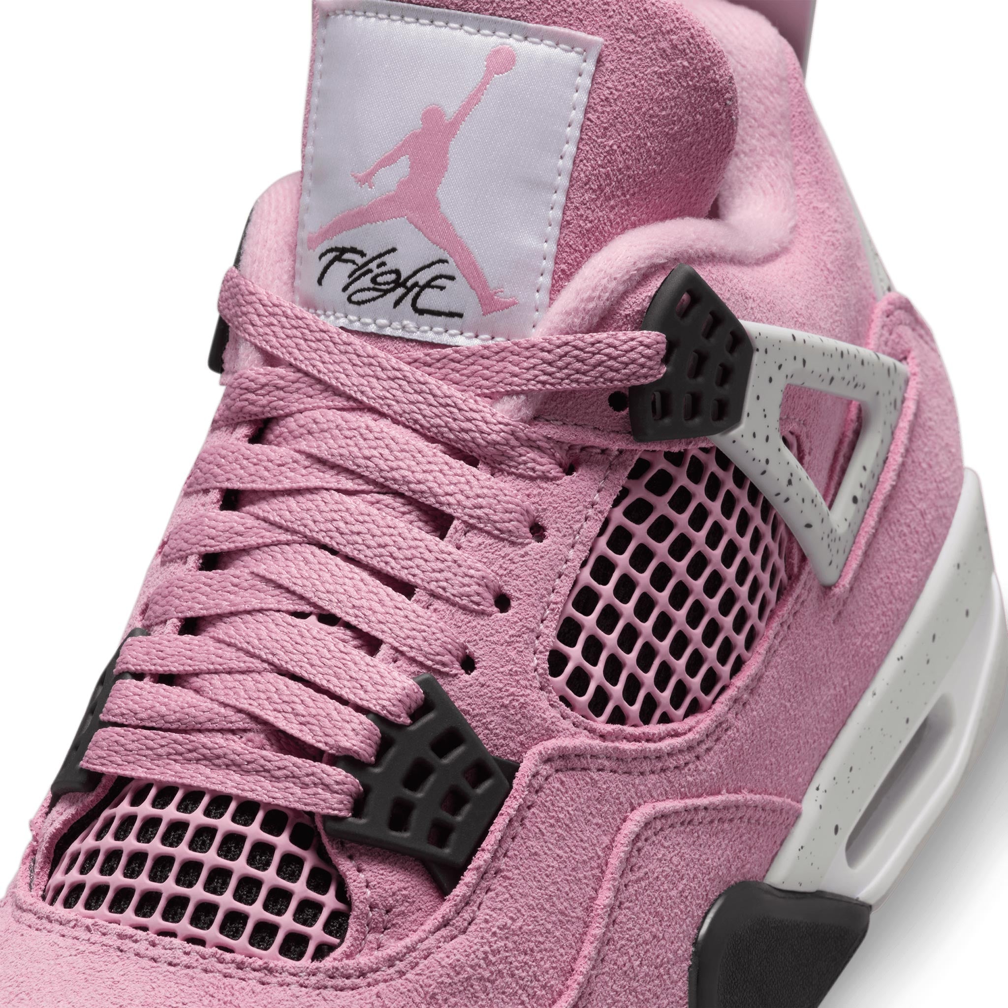 Women's Air Jordan 4 Orchid/Neutral Grey-Black-White AQ9129-501