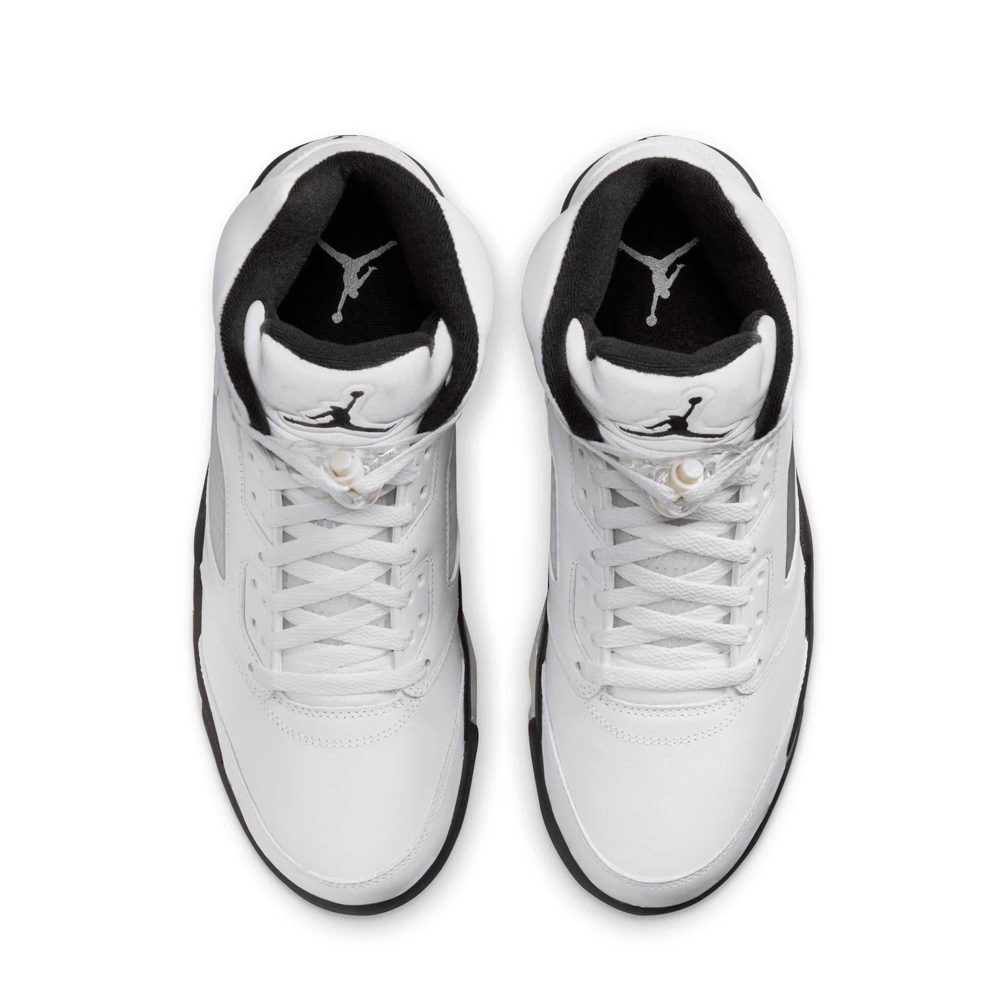 Air Jordan 5 Retro White/Black-Sail-Metallic Silver DD0587-110