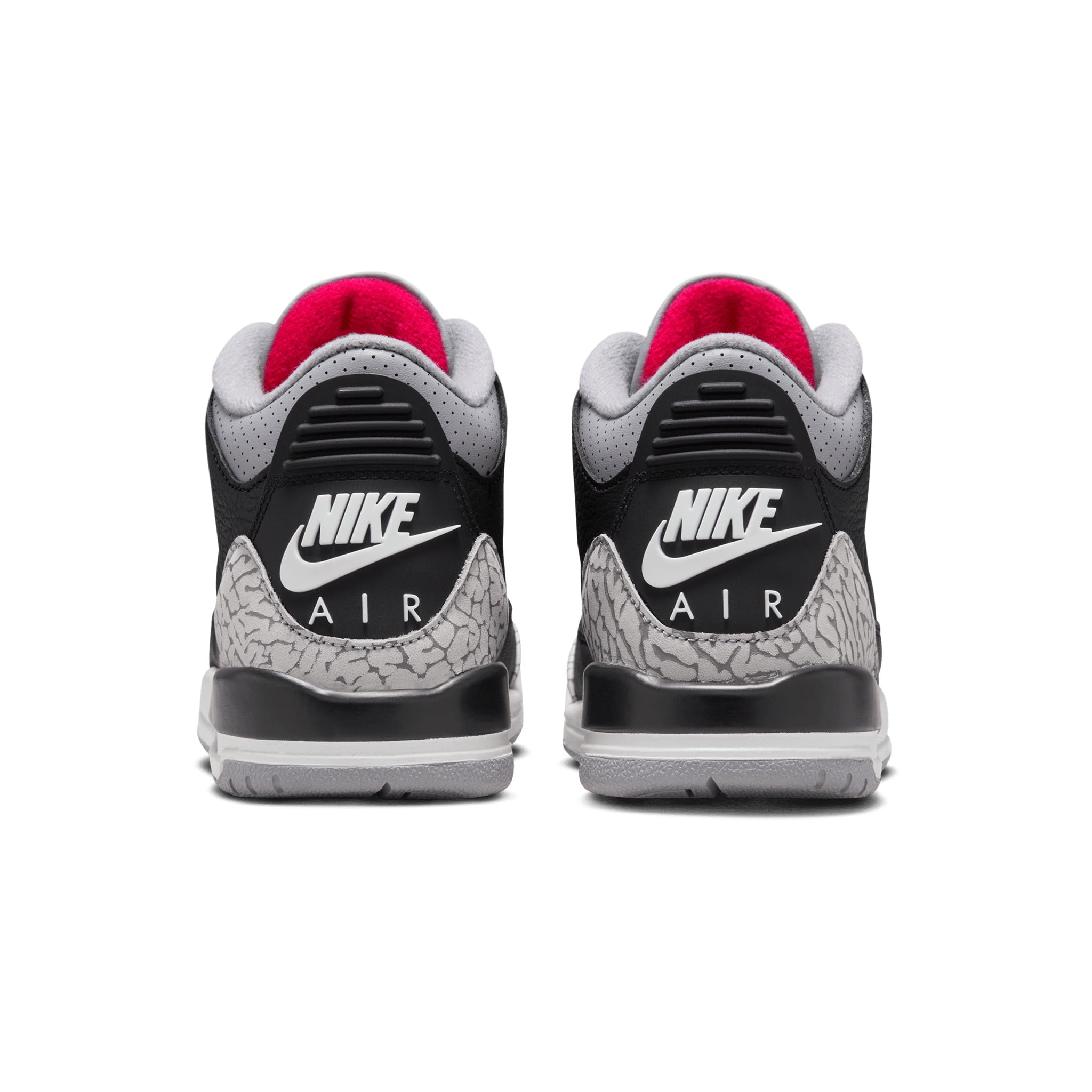 Air Jordan 3 Retro (GS) Black/Fire Red-Cement Grey-Summit White DM0967-010