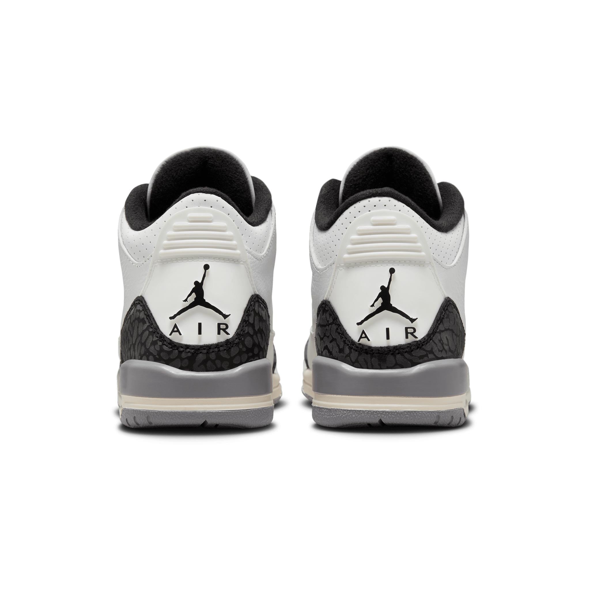 Air Jordan 3 Retro GS Summit White/Fire Red-Cement Grey DM0967-106