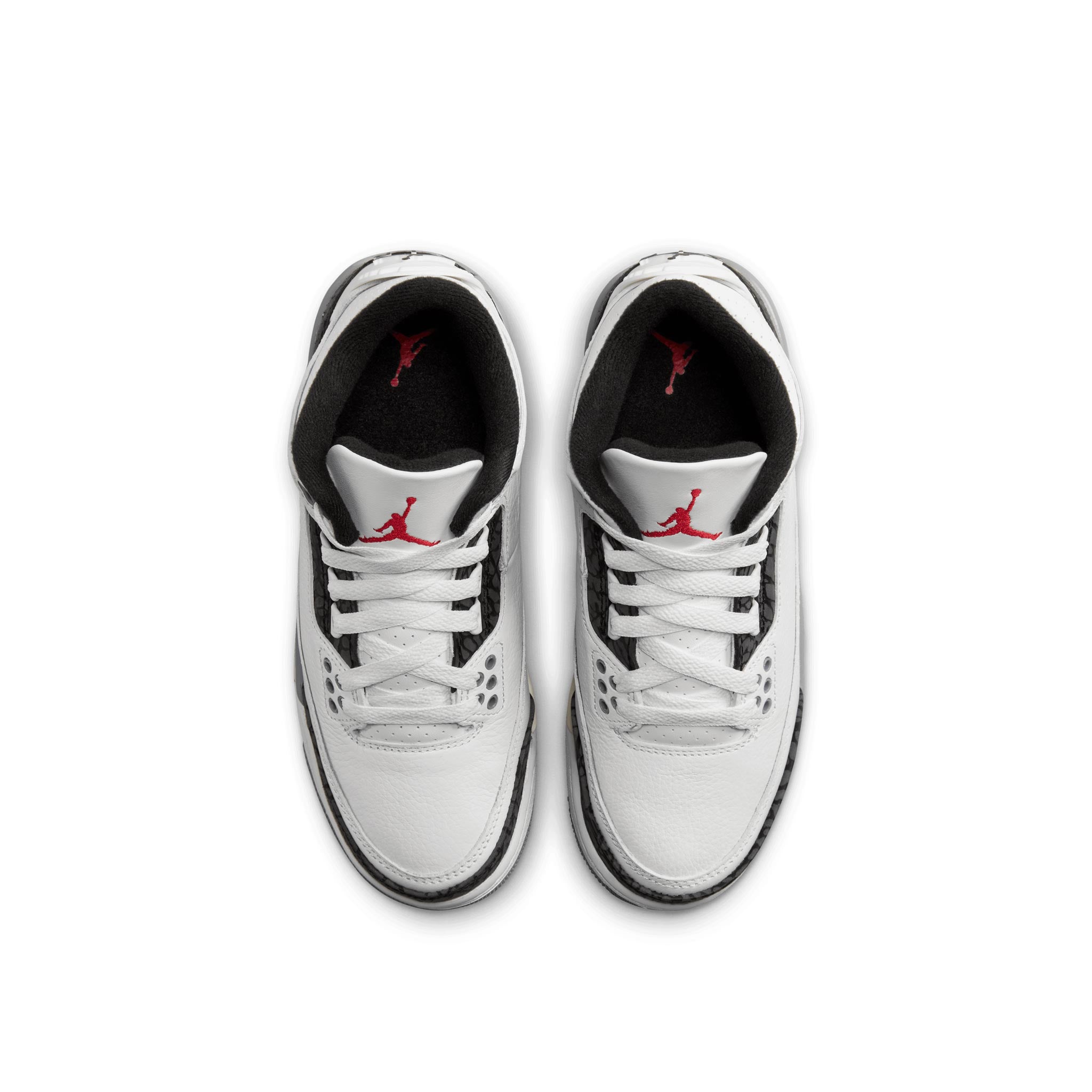 Air Jordan 3 Retro GS Summit White/Fire Red-Cement Grey DM0967-106