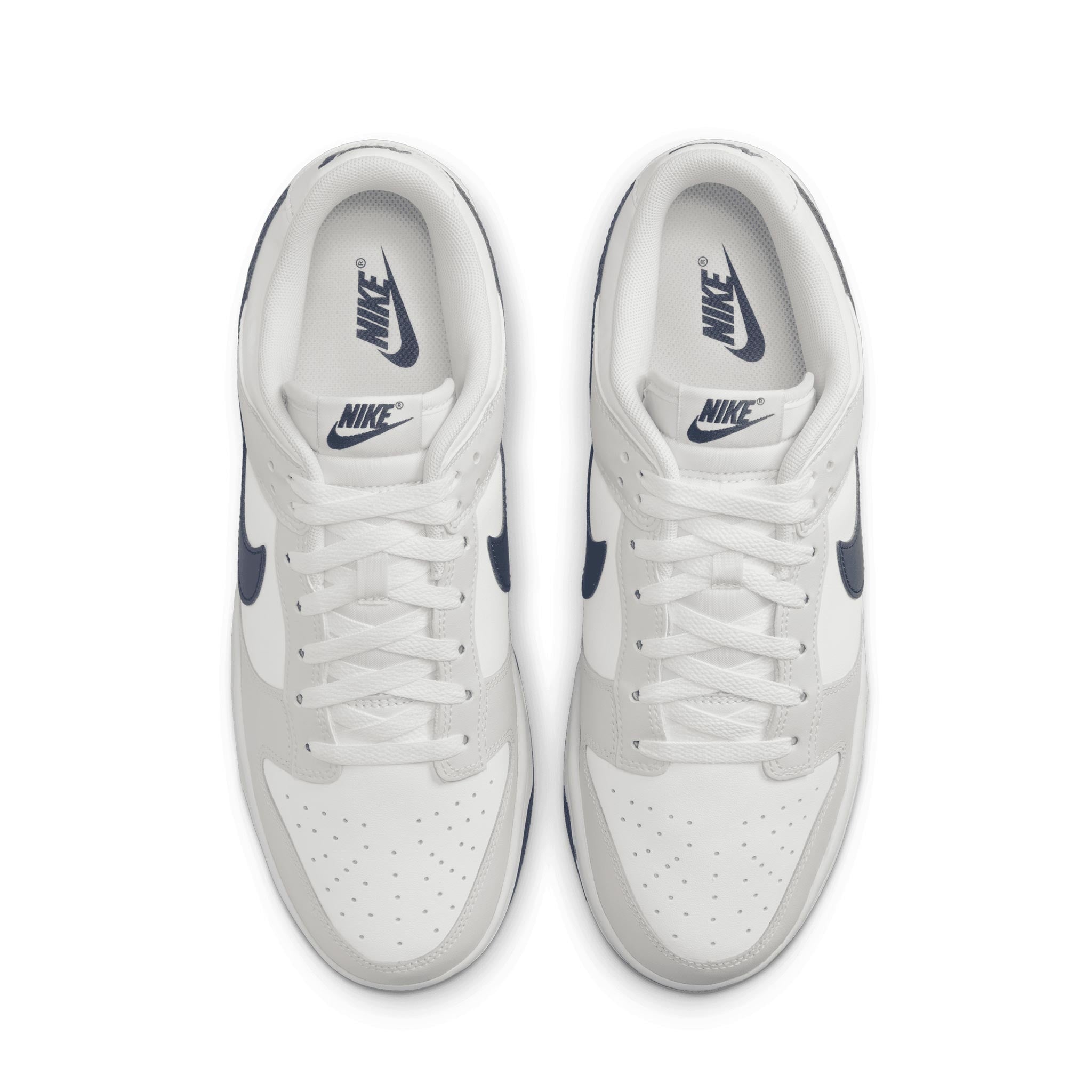 Nike Dunk Low Retro Summit White/Midnight Navy-Platinum Tint DV0831-111