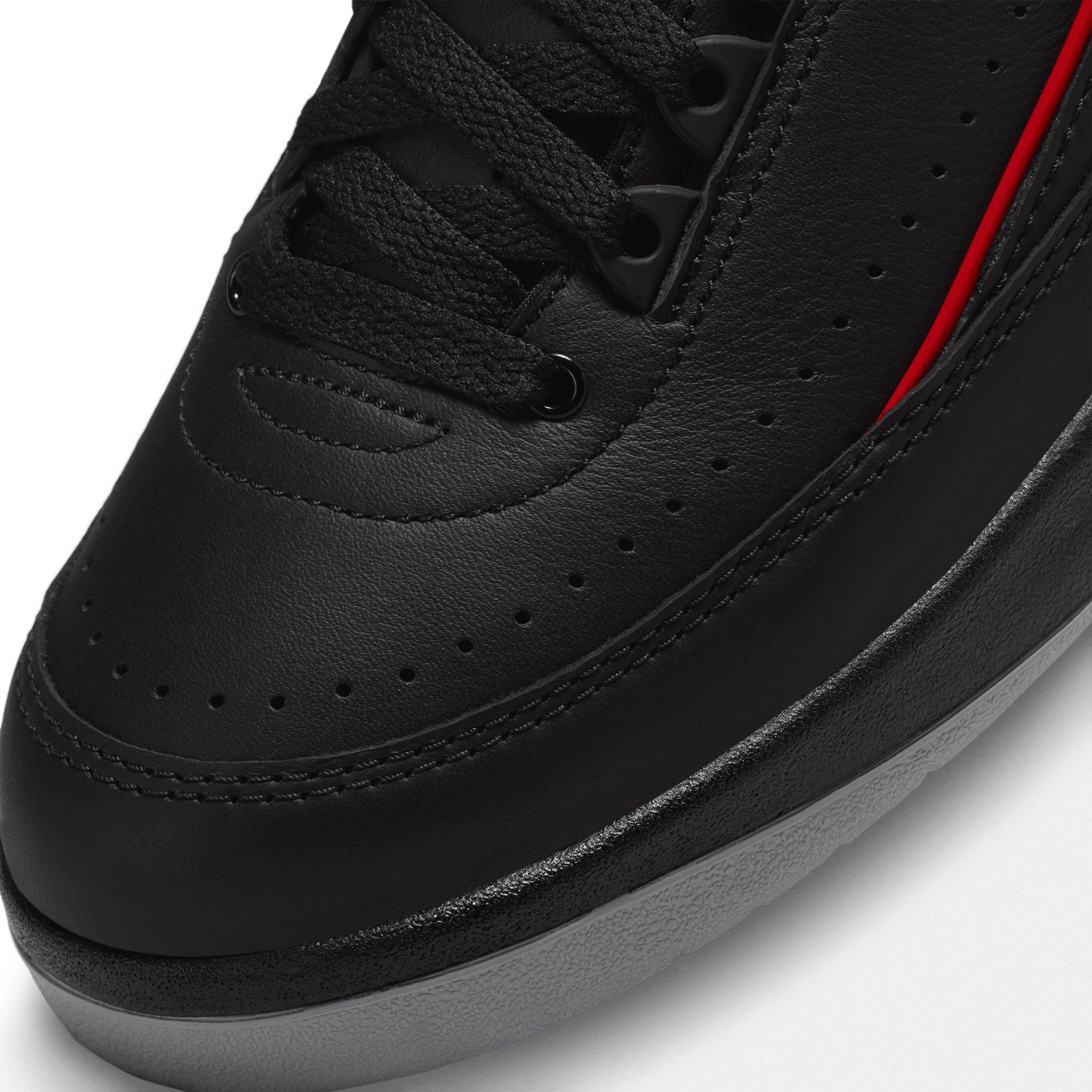 Air Jordan 2 Retro Low Black Fire Red DV9956-006 – Capsule