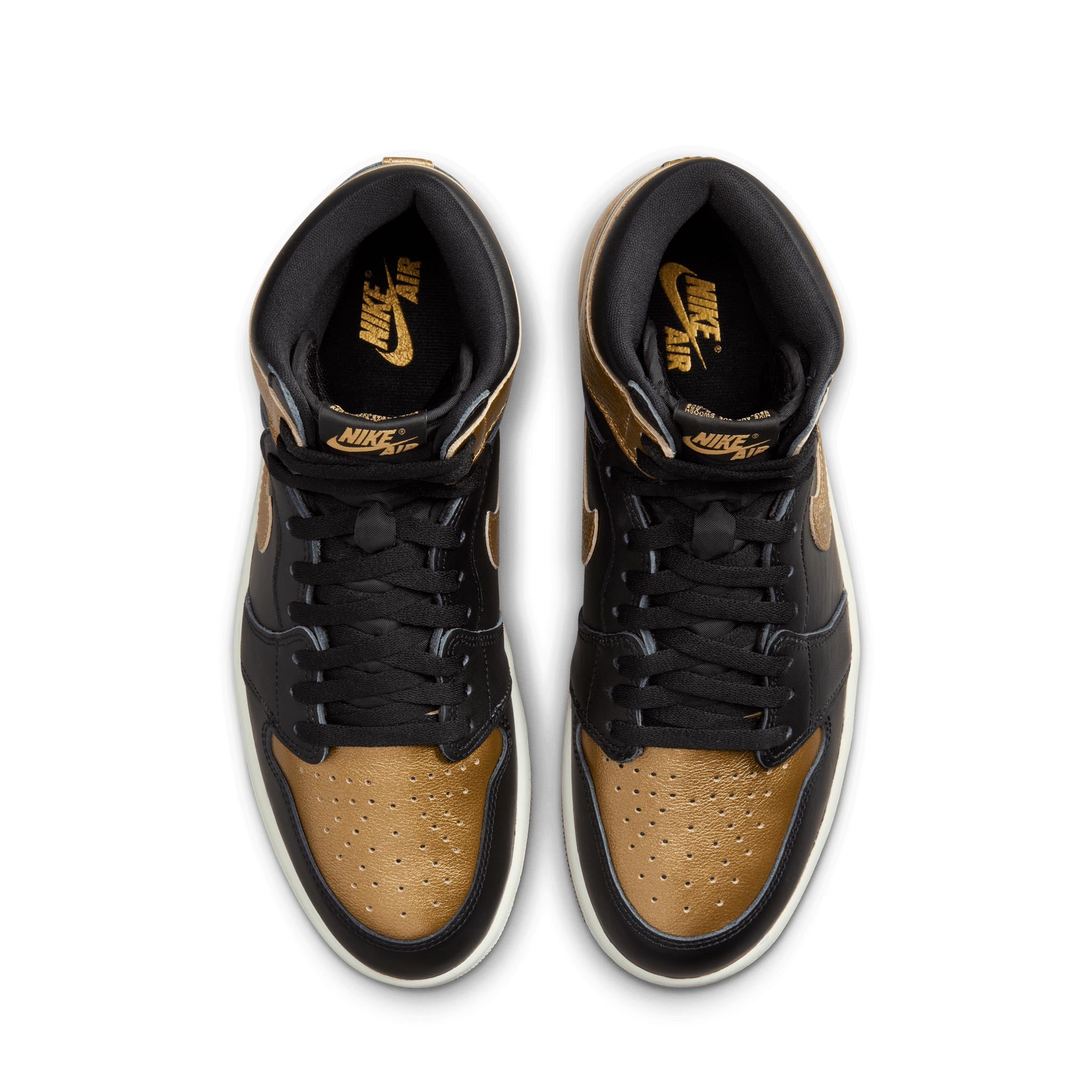 Air Jordan 1 Retro High OG Black/Metallic Gold-Sail DZ5485-071