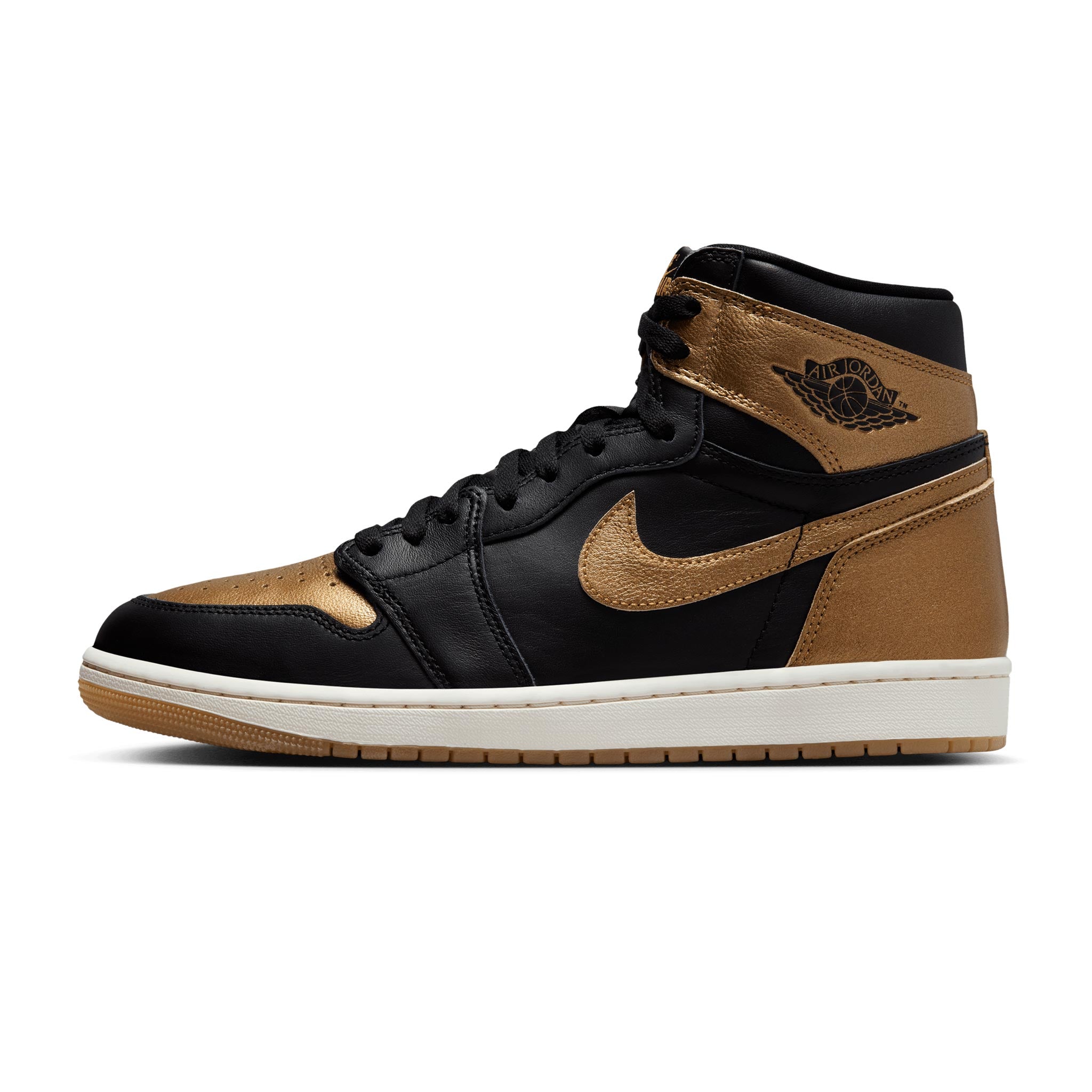 Air Jordan 1 Retro High OG Black/Metallic Gold-Sail DZ5485-071